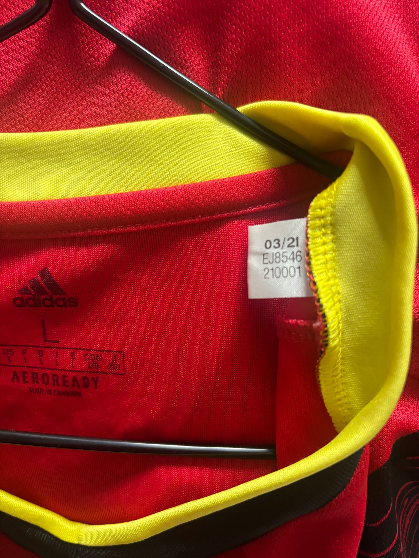 Belgium Home Shirt 2020 (L)