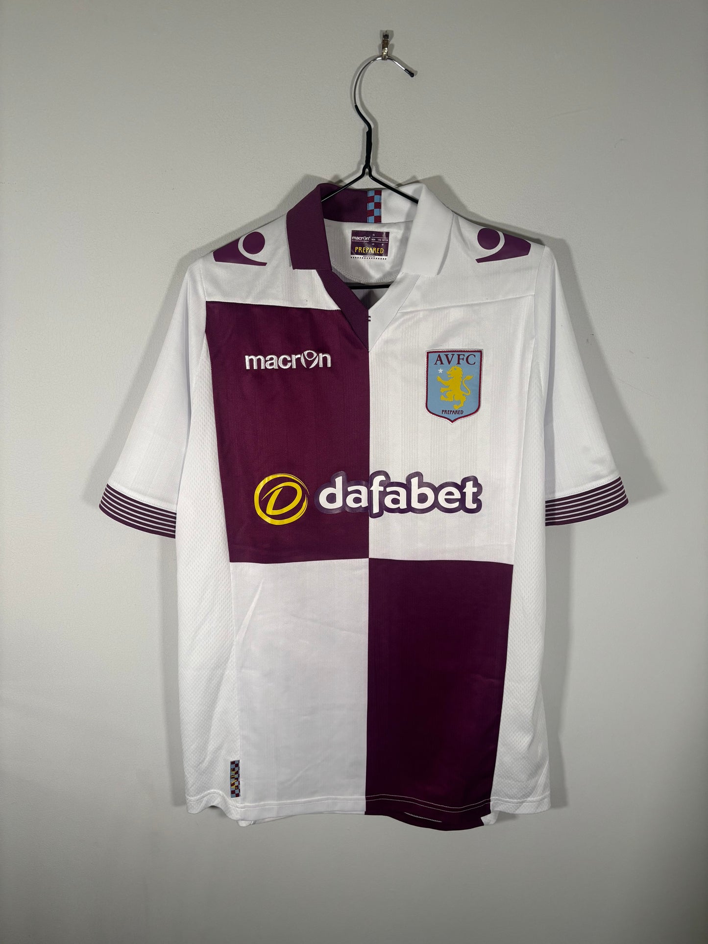 Aston Villa Away Shirt 2013/14 Antonio Luna (M)