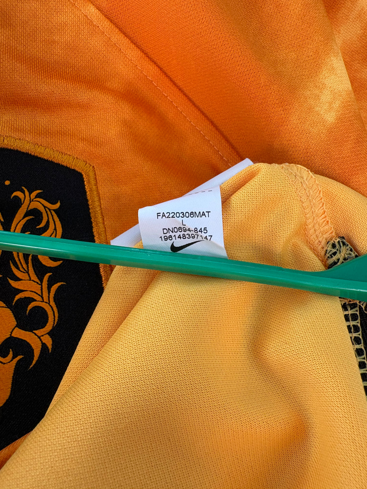 Netherlands Authentic Home Shirt 2022 (L)