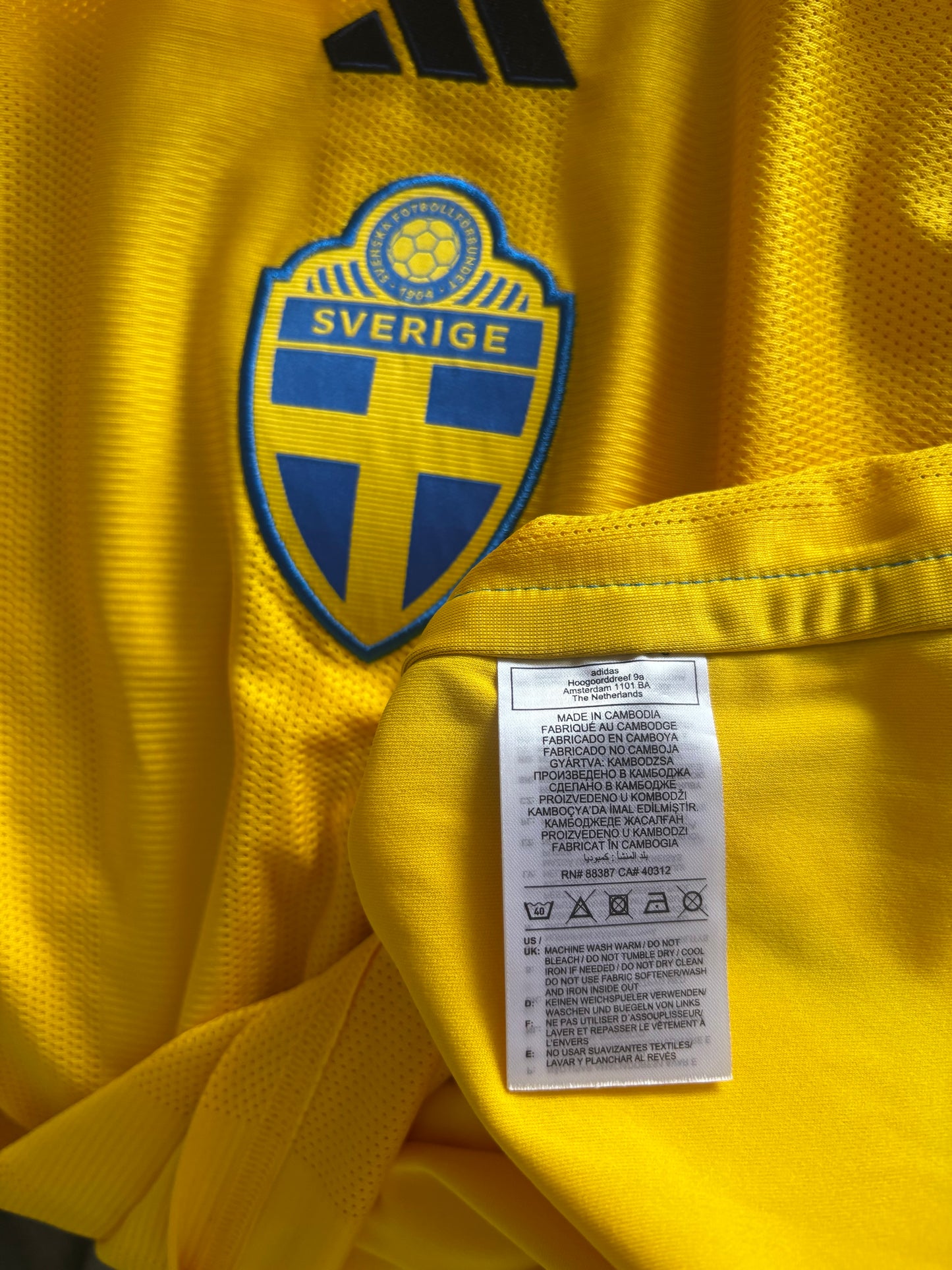 Sweden Home Shirt 2022 (M)