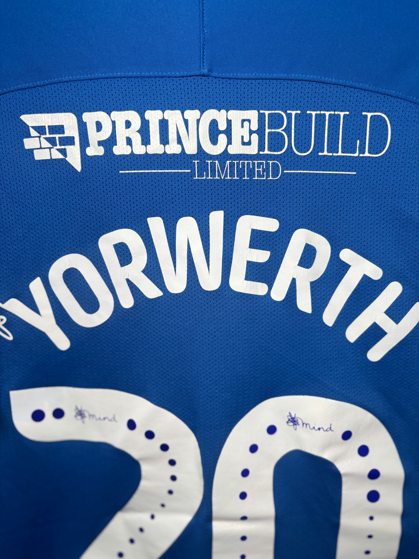 Peterborough Home Shirt 2018/19 Yerwerth (L)