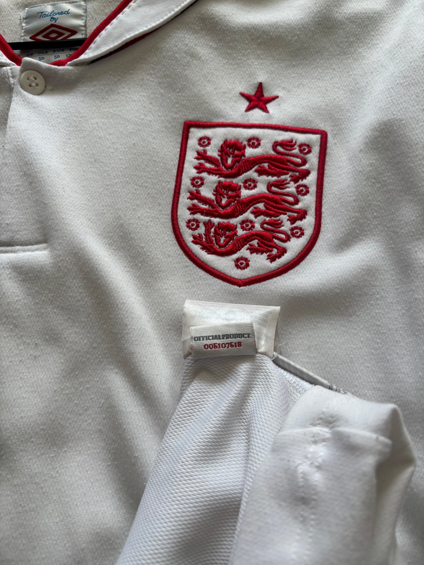 England Home Shirt 2012 (XXL)