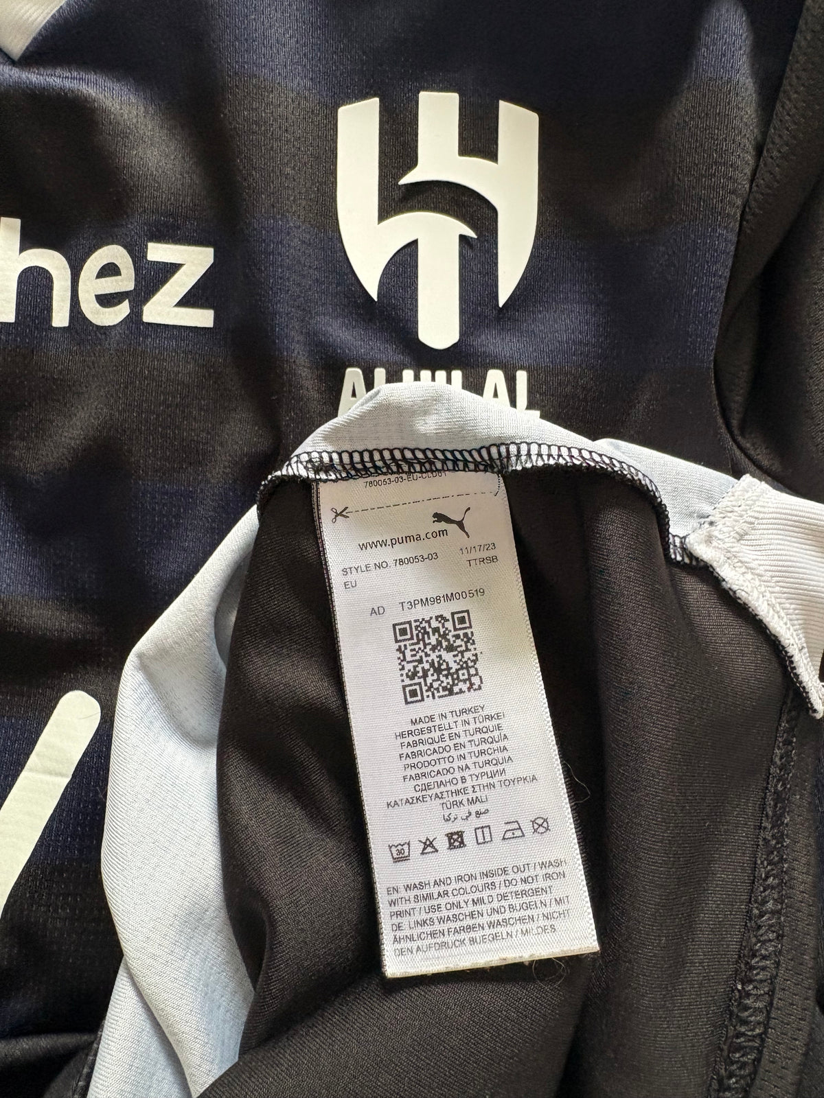 Al Hilal Authentic Third Shirt 2023/24 Neymar (S)
