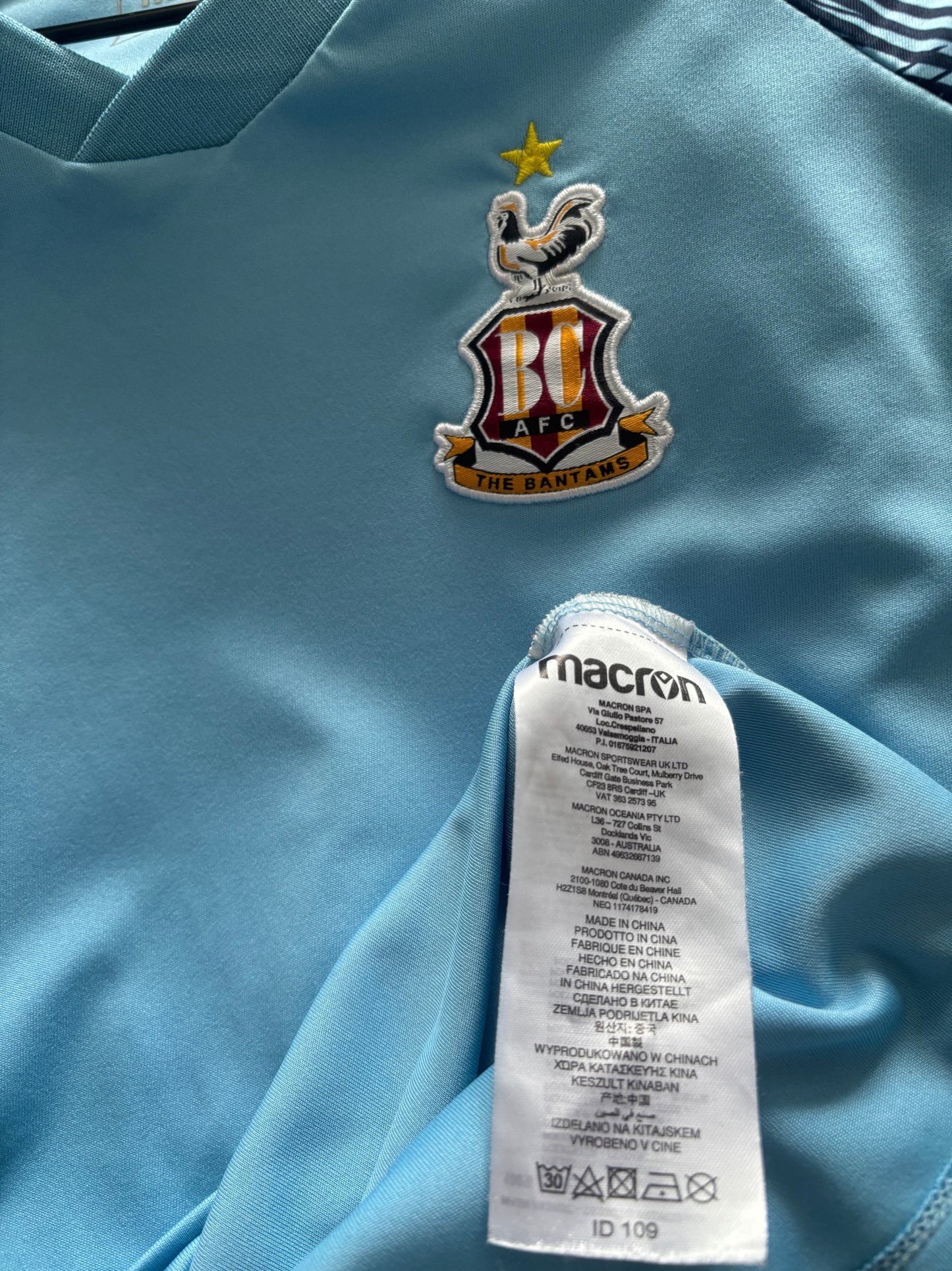 Bradford City Training Shirt 2023/24 (M)