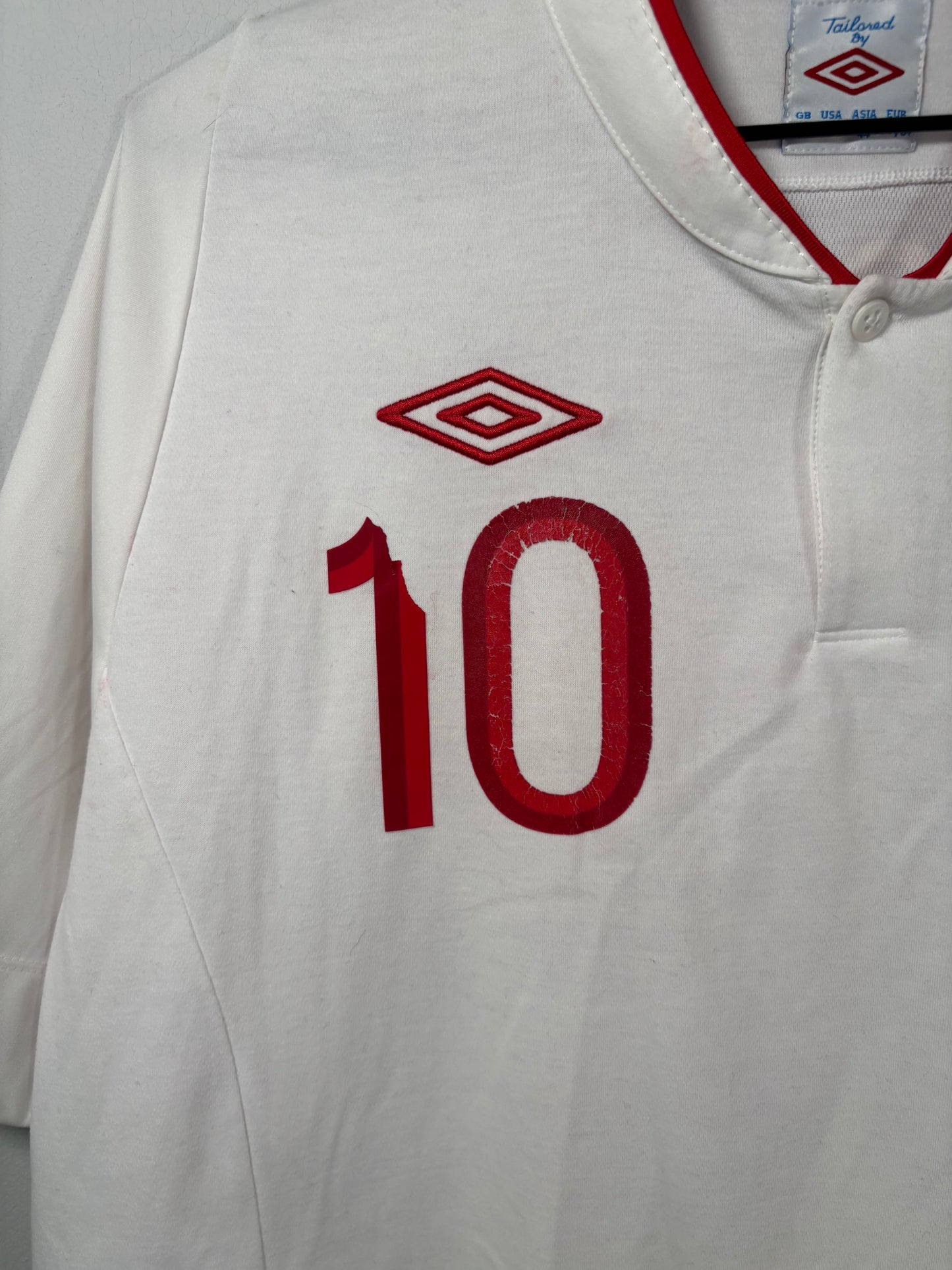 England 2012 Home Shirt Wayne Rooney (XL)