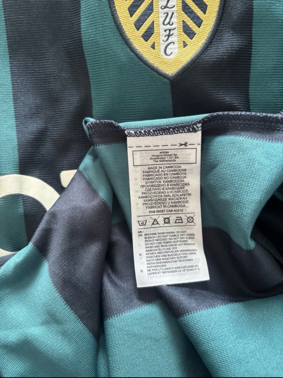 Leeds United Away Shirt 2020/21 Koch (XL)