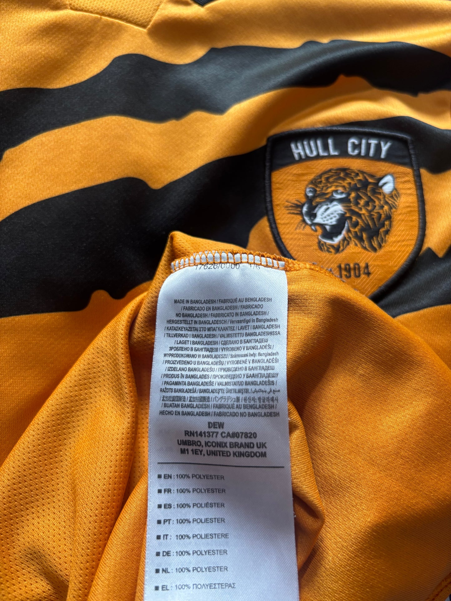 Hull City Home Shirt 2019/20 (S)
