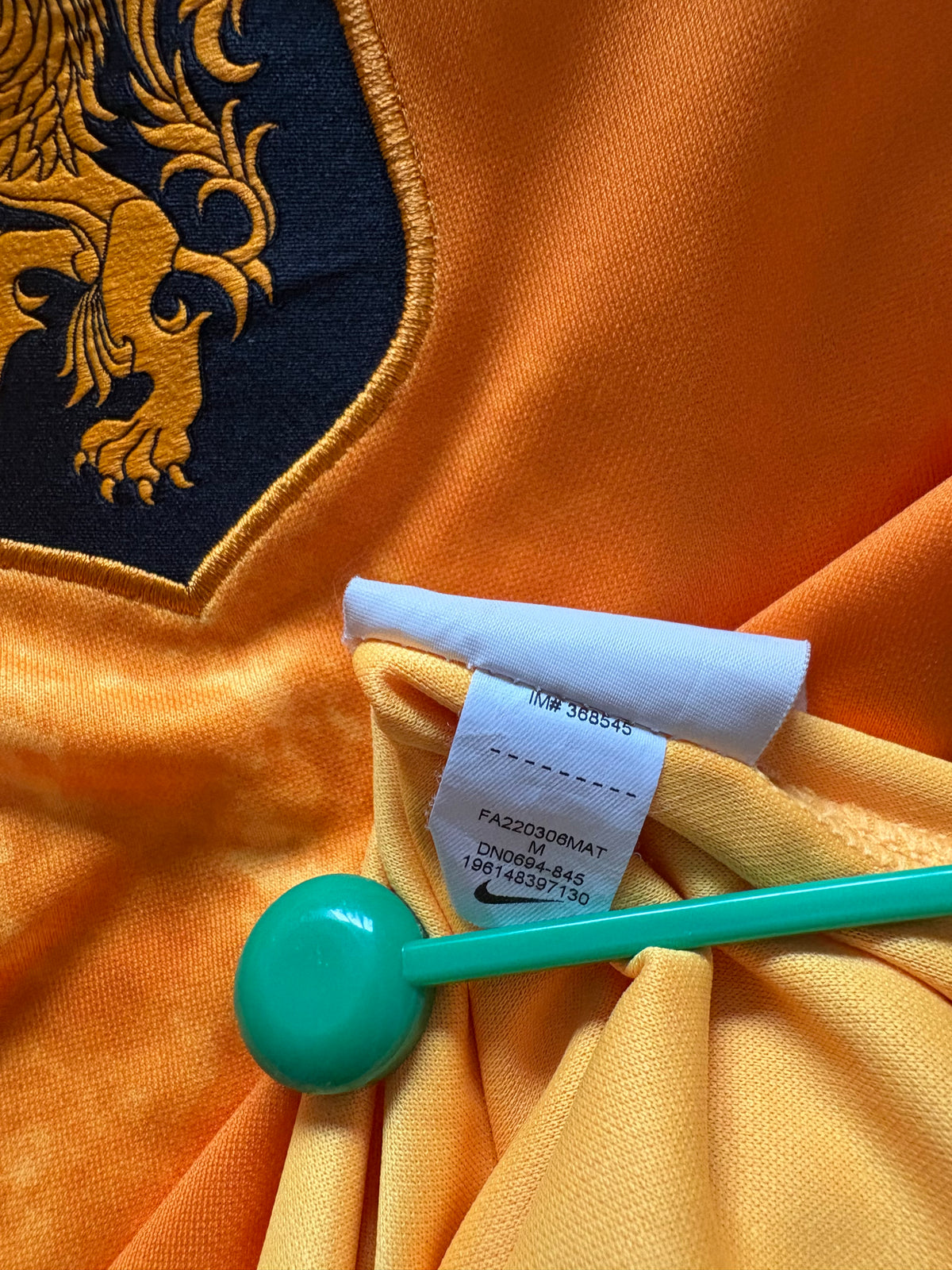 Netherlands Authentic Home Shirt 2022 (M)