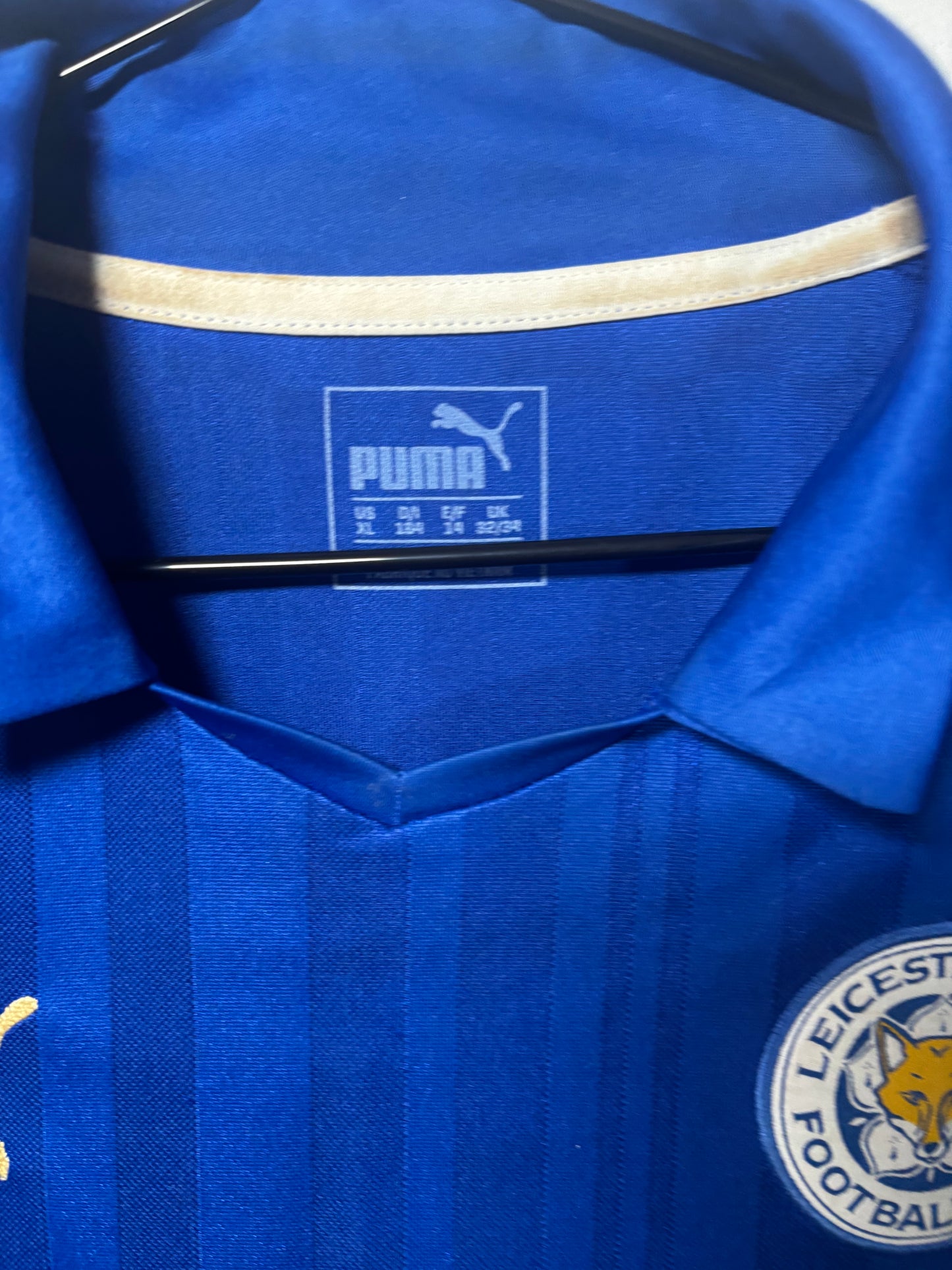 Leicester City Home Shirt 2016/17 Jamie Vardy (XLB)