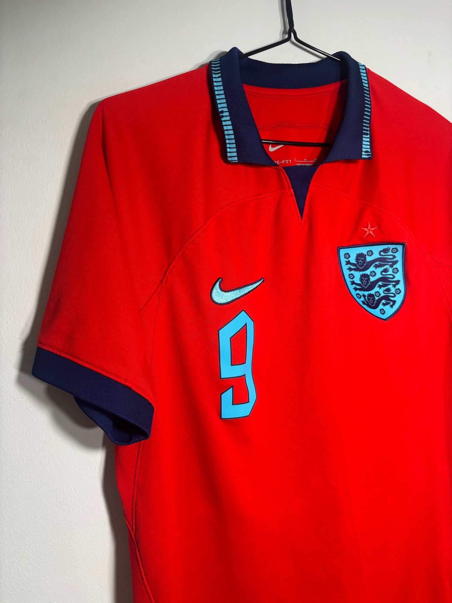 England Away Shirt 2022 Harry Kane (S)