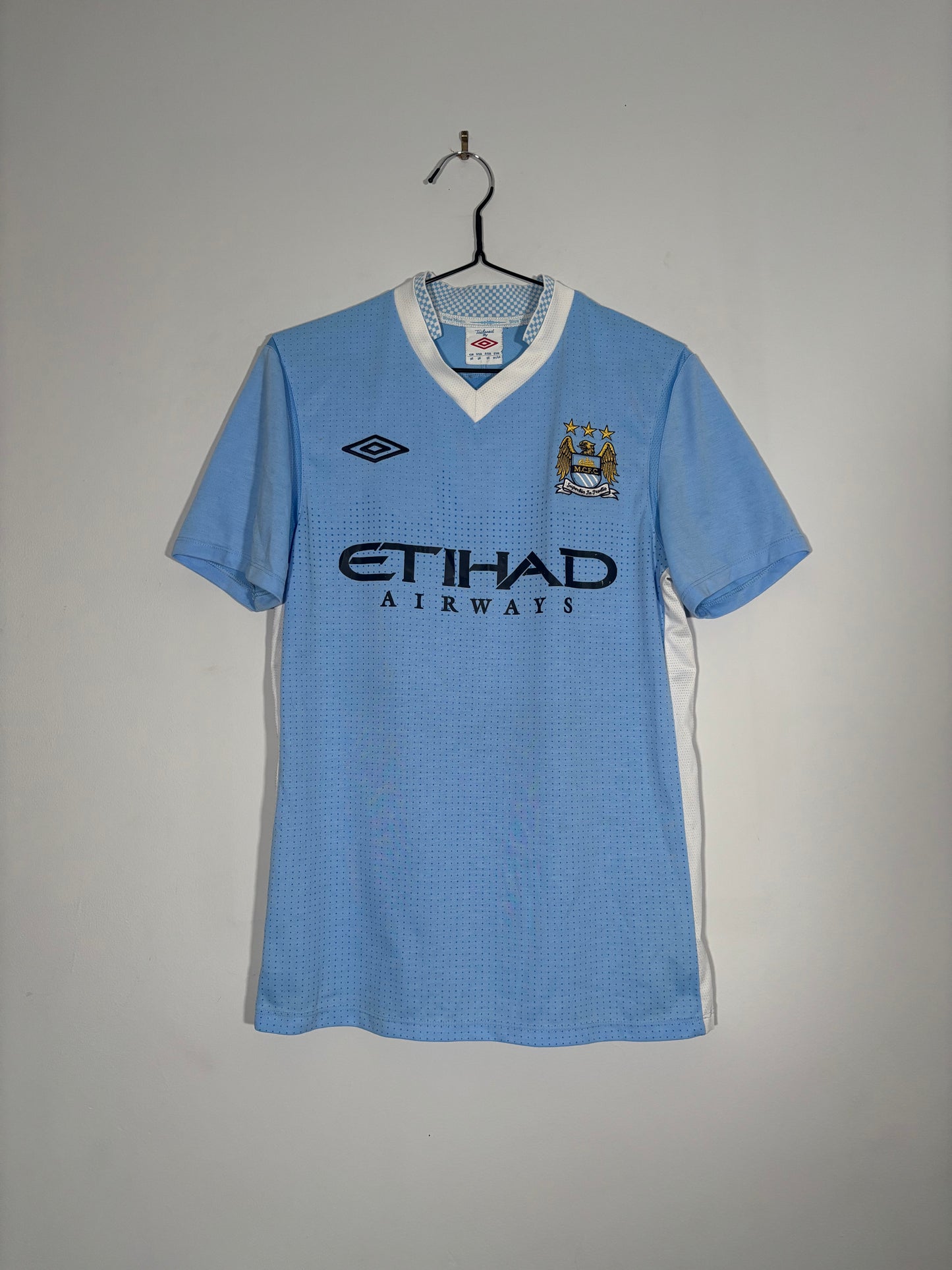 Manchester City Home Shirt 2011/12 De Jong (S)