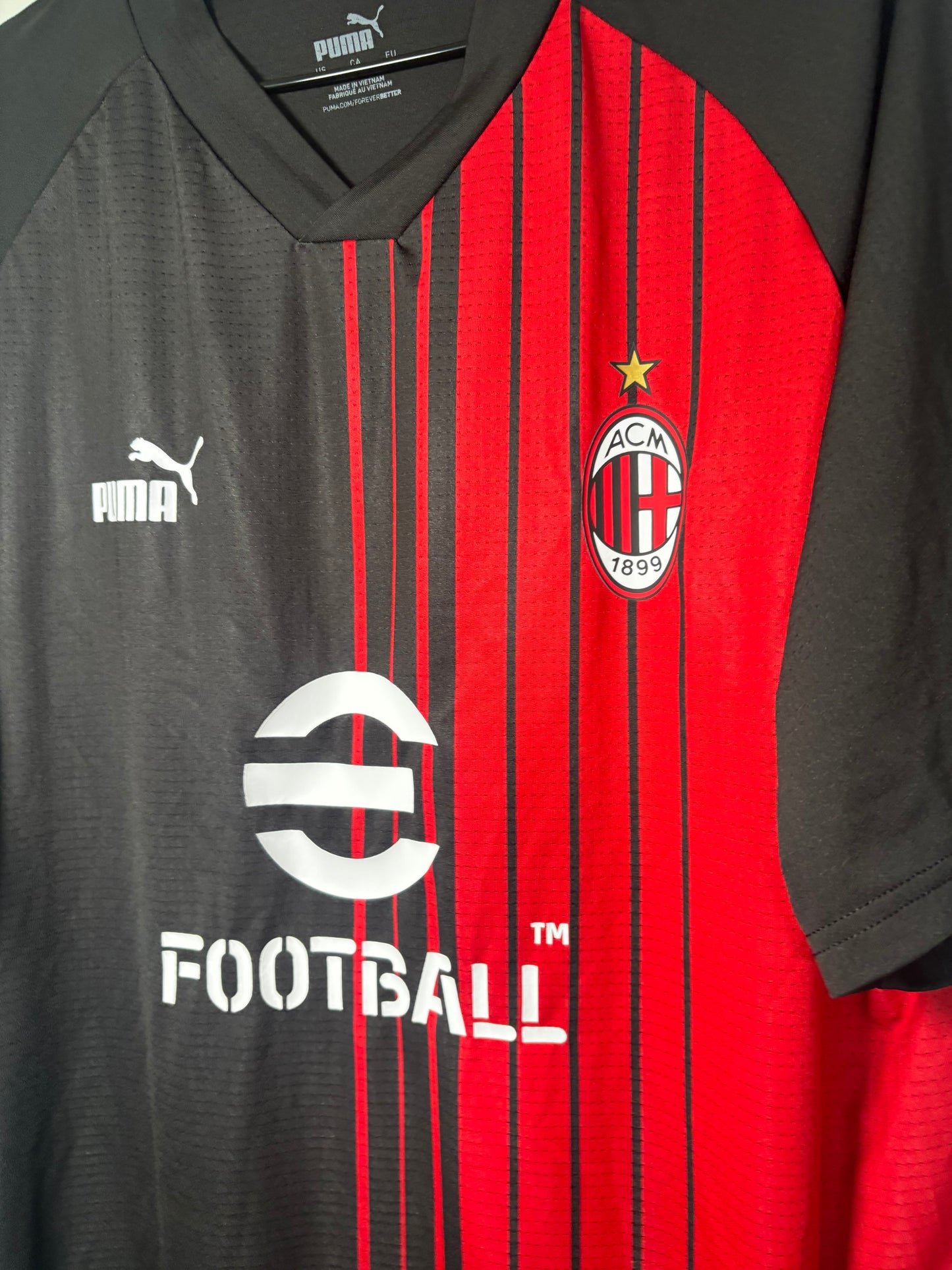 Ac Milan Pre Match Training Shirt 2023 (XL)