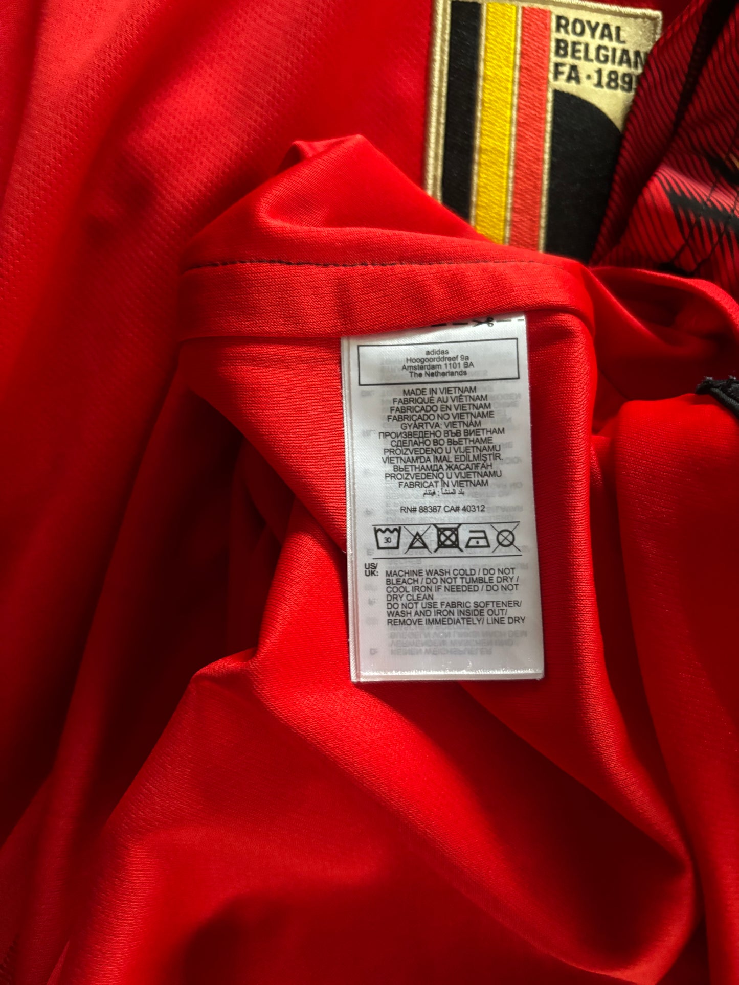 Belgium Home Shirt 2022 (XXL)