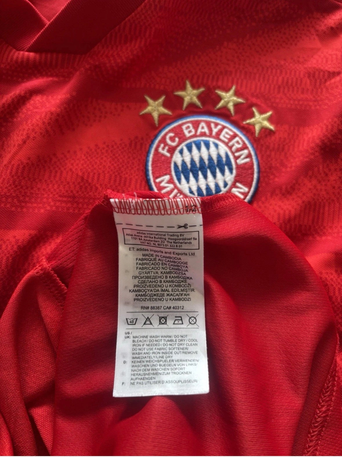 Bayern Munich Home Shirt 2019/20 (S)
