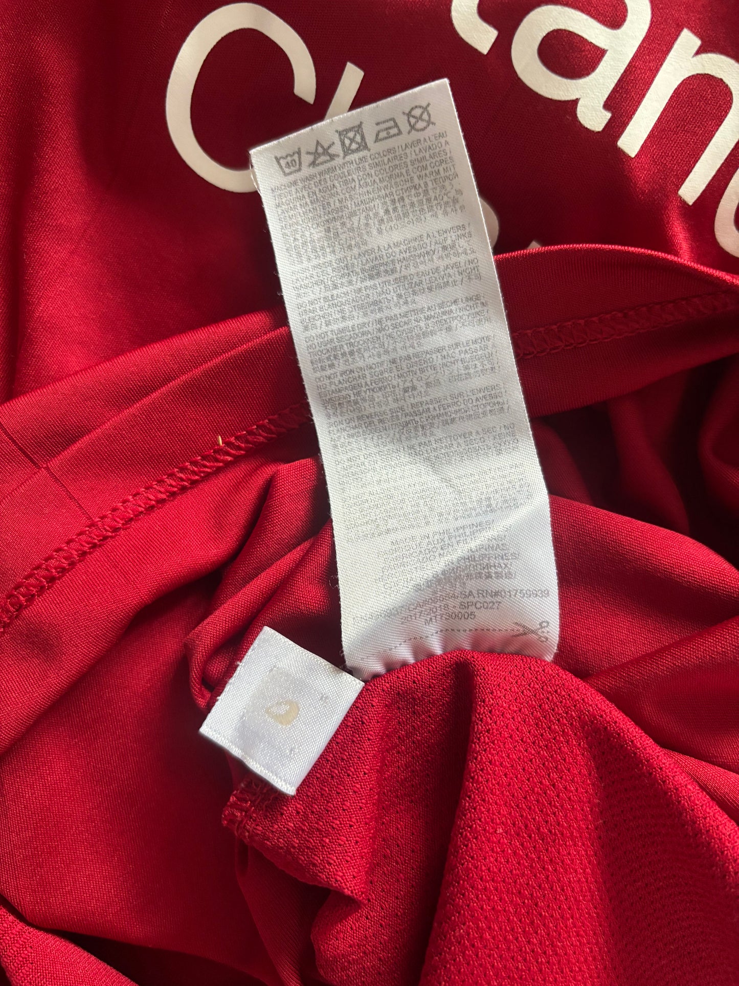 Liverpool Home Shirt 2017/18 (M)