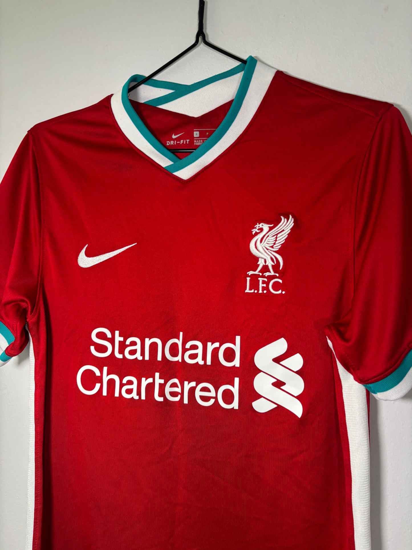 Liverpool Home Shirt 2020/21 Virgil Van Dijk (S)