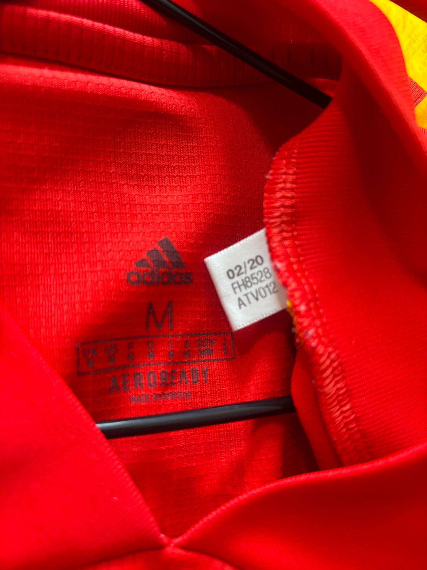 Wales Home Shirt 2020 Gareth Bale (L)