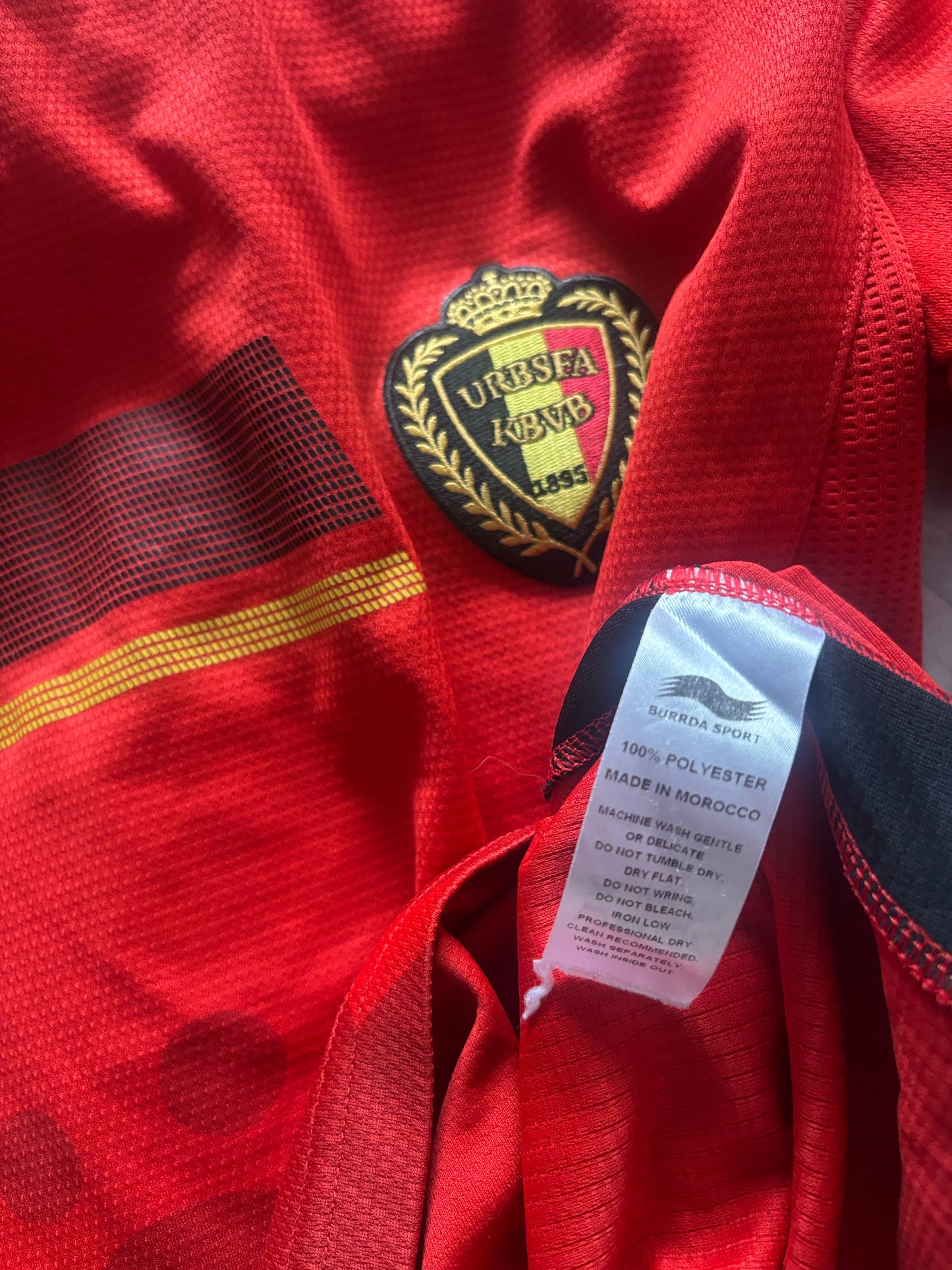 Belgium Home Shirt 2014 (S)
