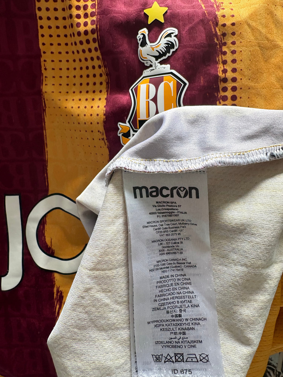 Bradford City Home Shirt 2024/25 (L)