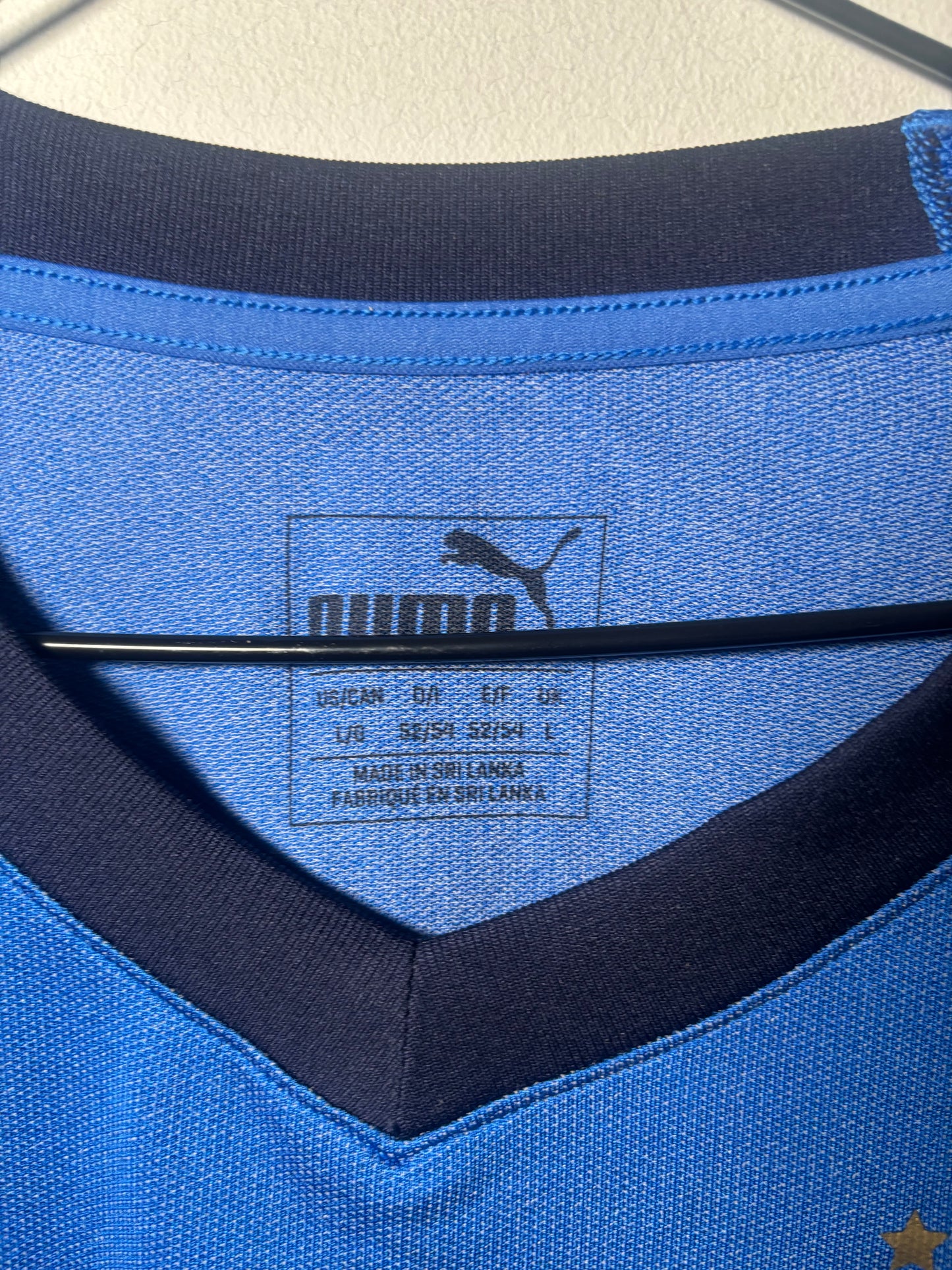 Italy Home Shirt 2018 Player Fit (L)