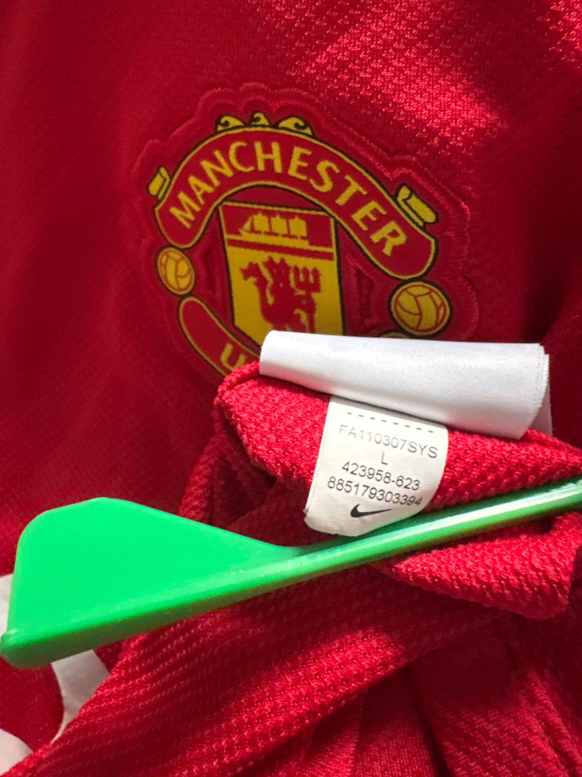 Manchester United Home Shirt 2011/12 (XLK)