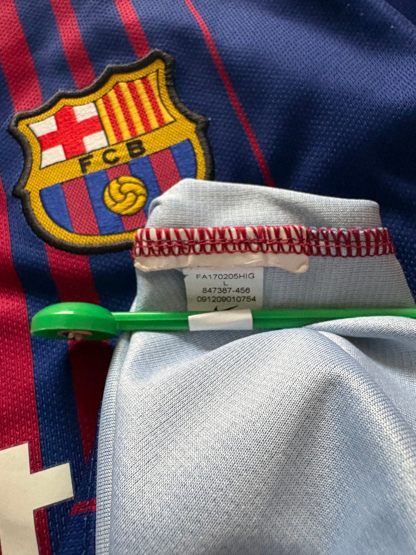Barcelona Home Shirt 2017/18 Messi (LK)