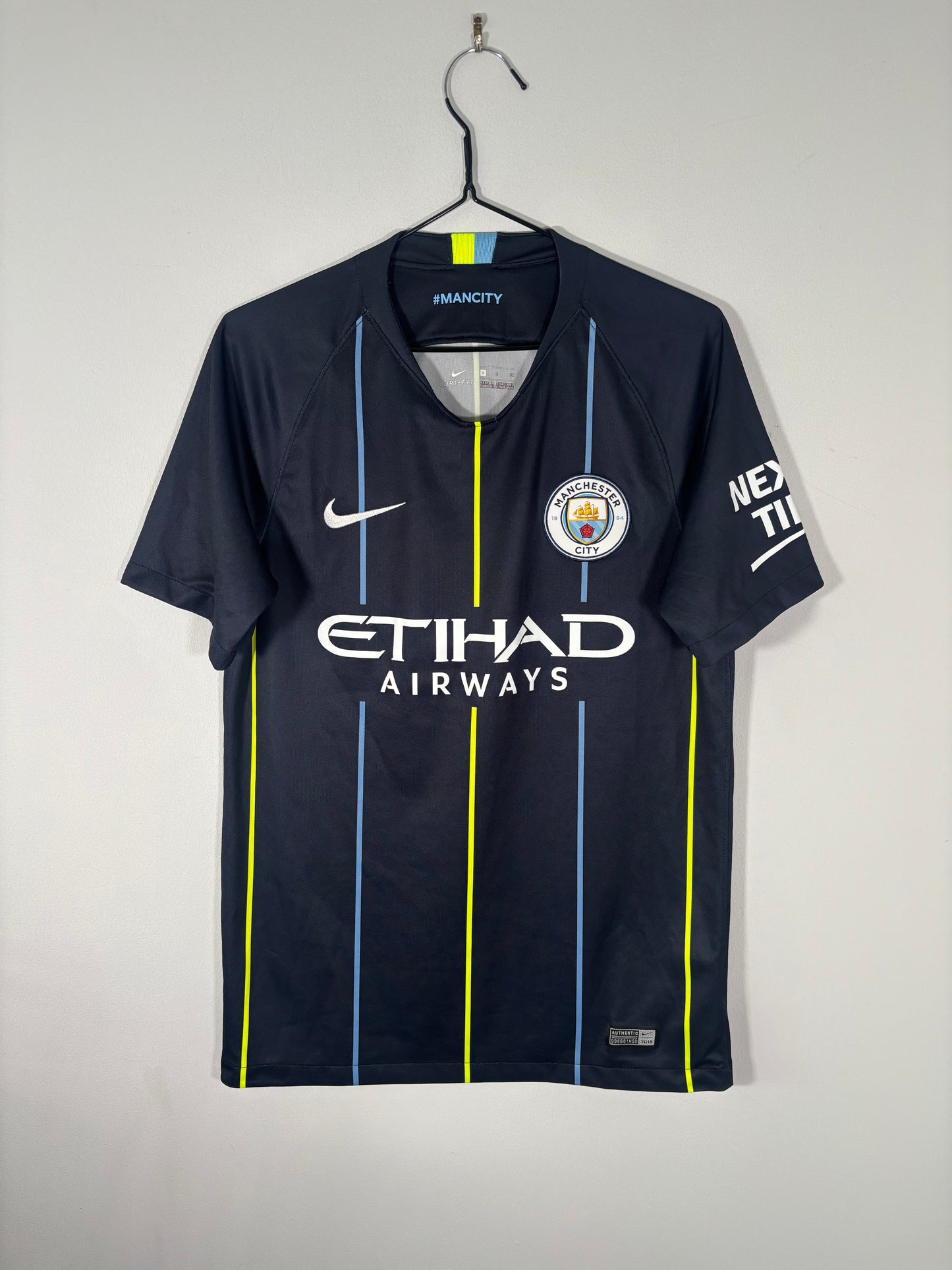 Manchester City Away Shirt 2018/19 (S)