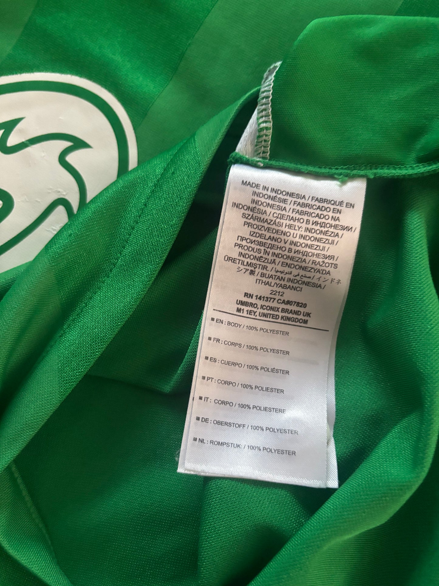 Ireland Home Shirt 2016 (M)