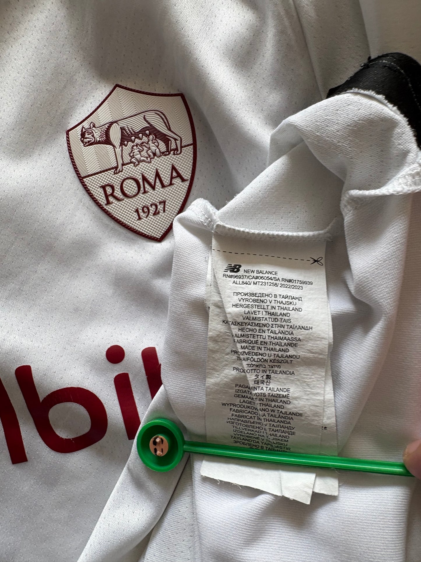 Roma FC Away Shirt 2022/23 (L)