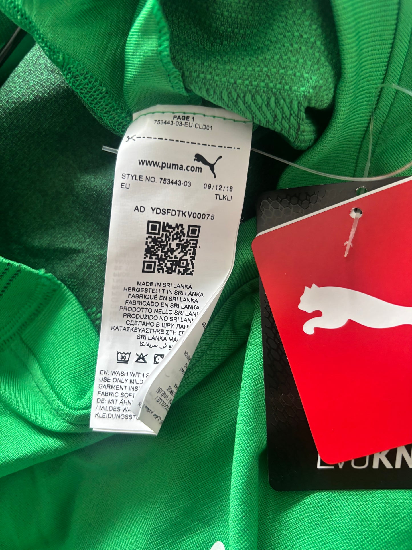 Borussia Mönchengladback BNWT Third Shirt 2018/19 (XXL)