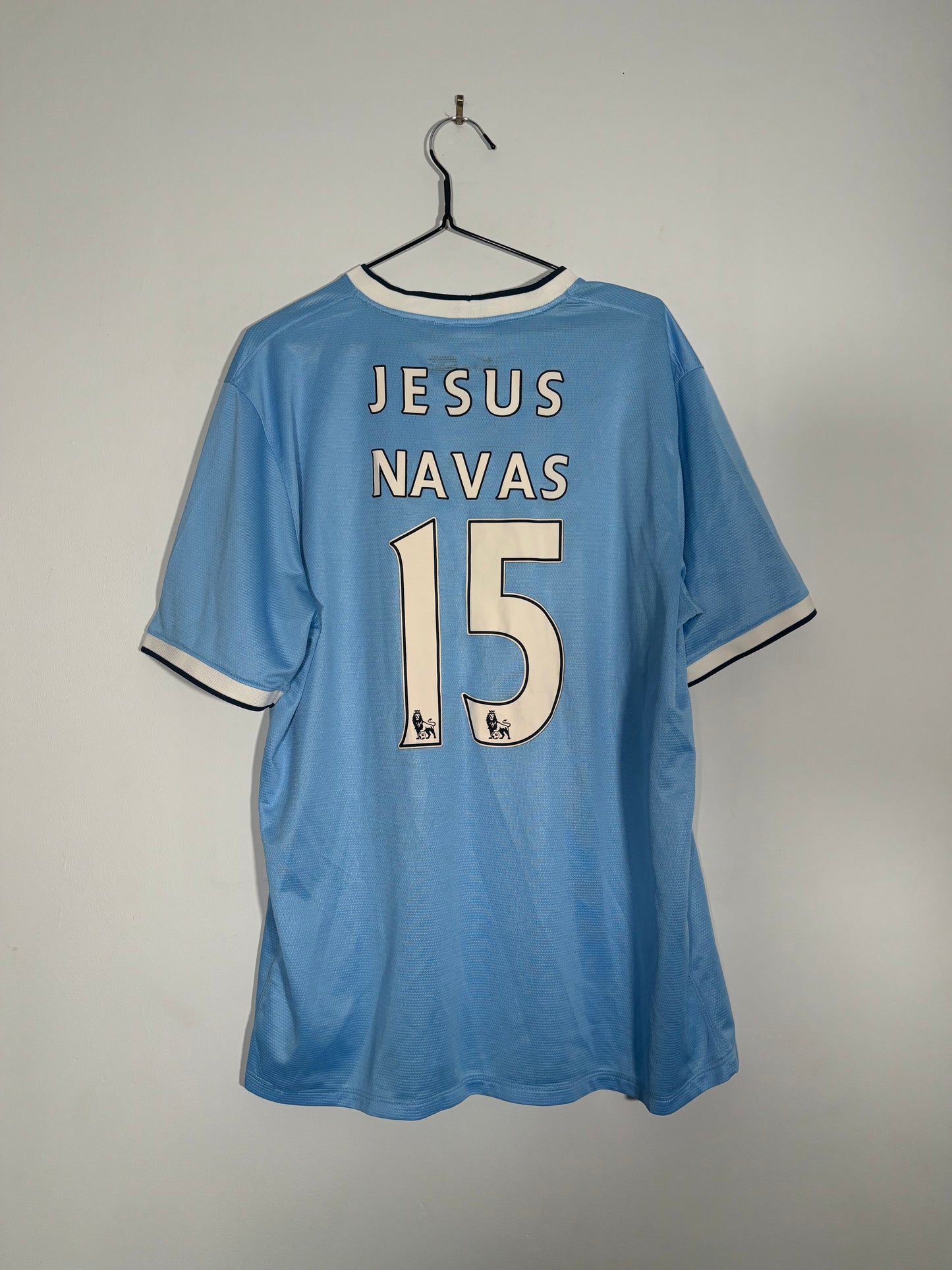 Manchester City Home Shirt 2013/14 Jesus Navas (XL)
