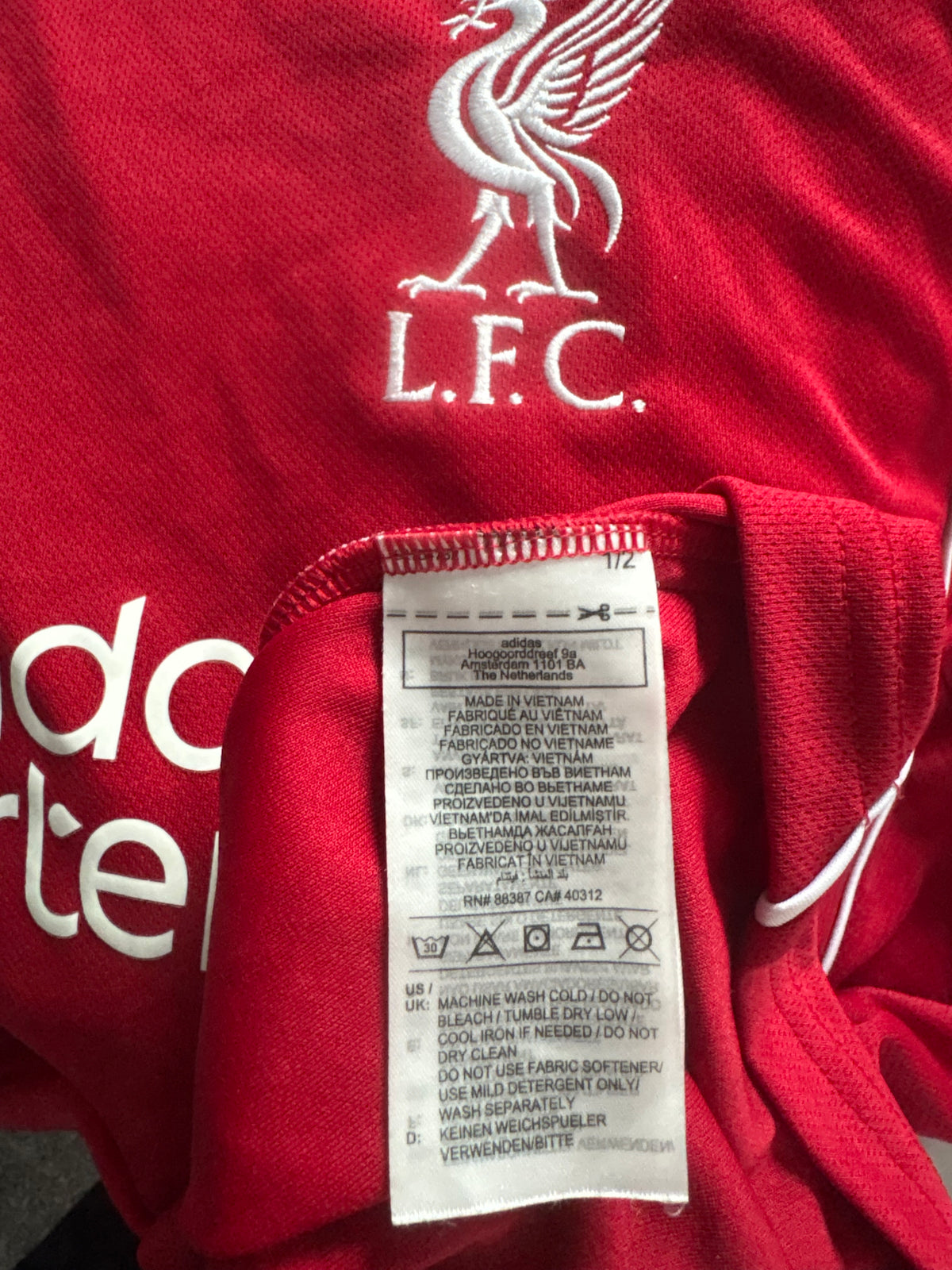 Liverpool Home Shirt 2025/26 (XL)
