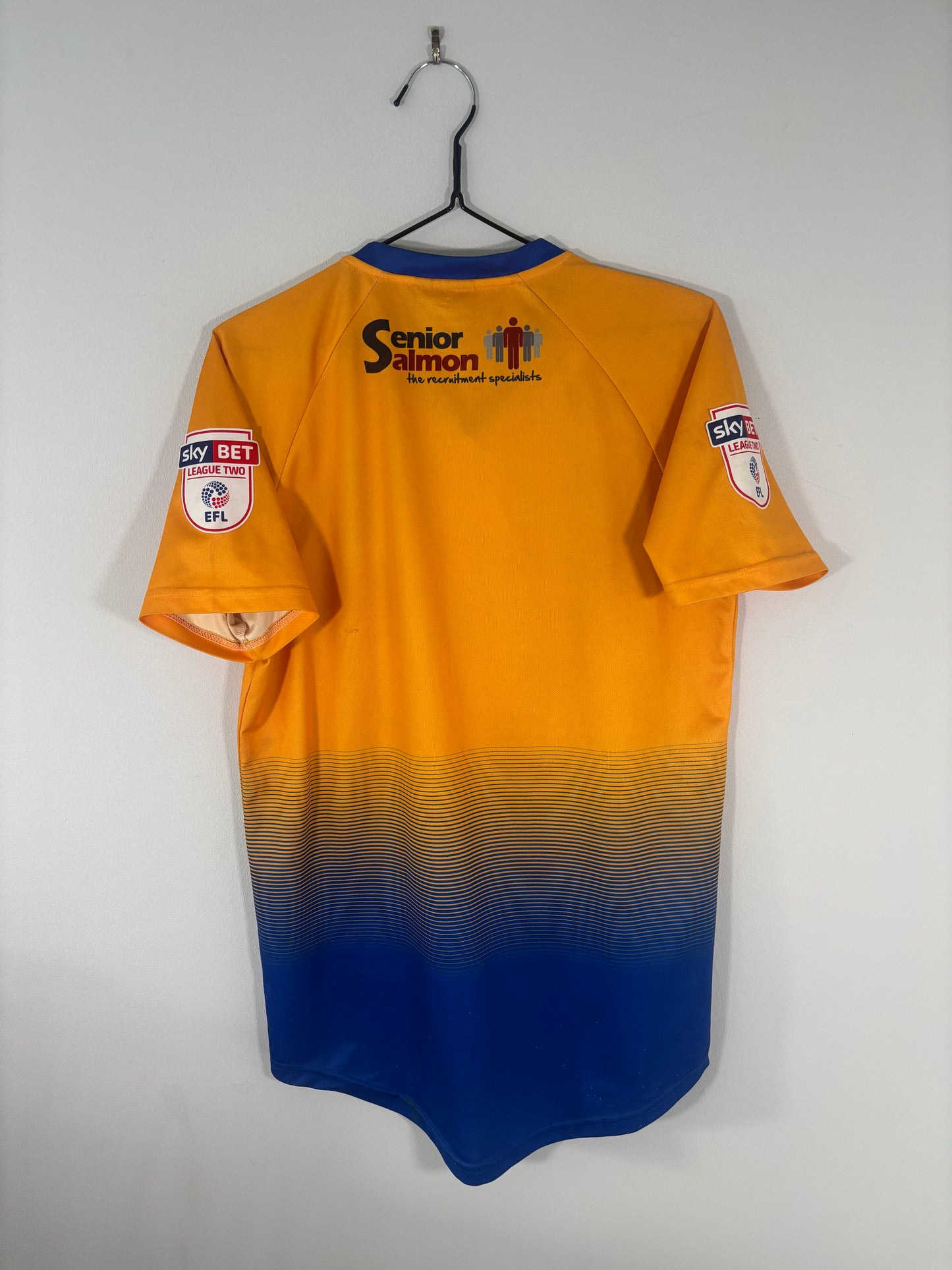 Mansfield Town Signed Home Shirt 2018/19 (M)
