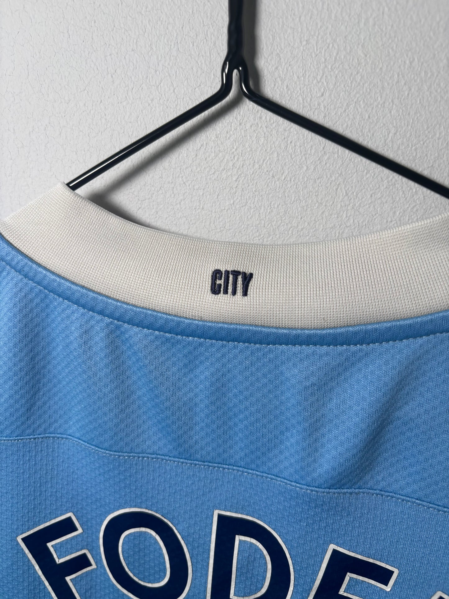Manchester City Home Shirt 2020/21 Phil Foden (L)