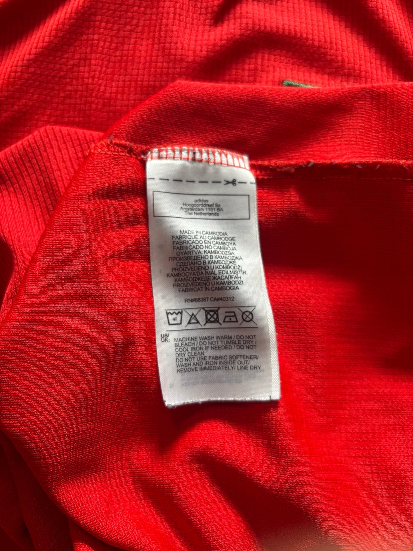 Wales Home Shirt 2020 (M)