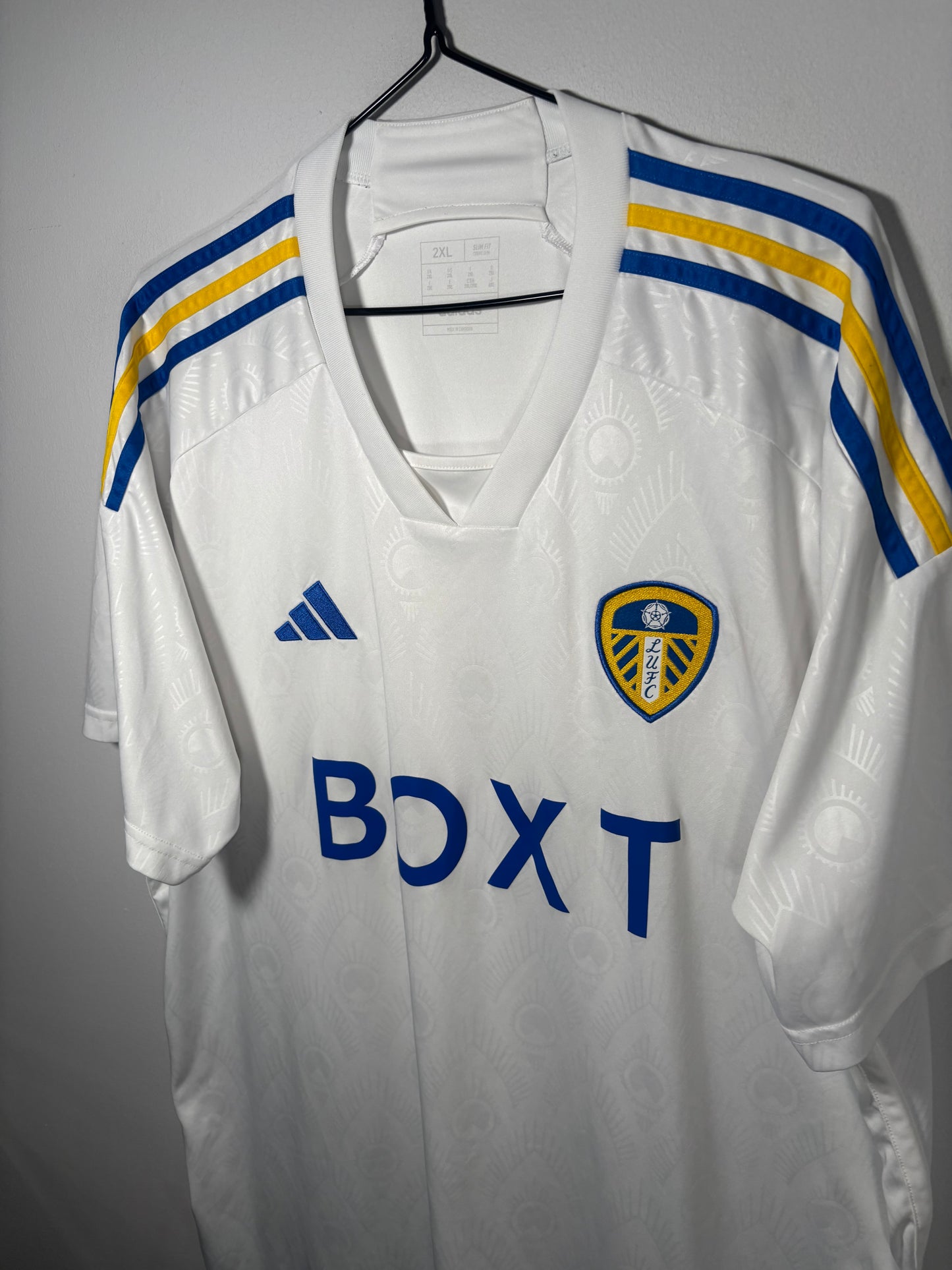Leeds United Home Shirt 2023/24 (XXL)