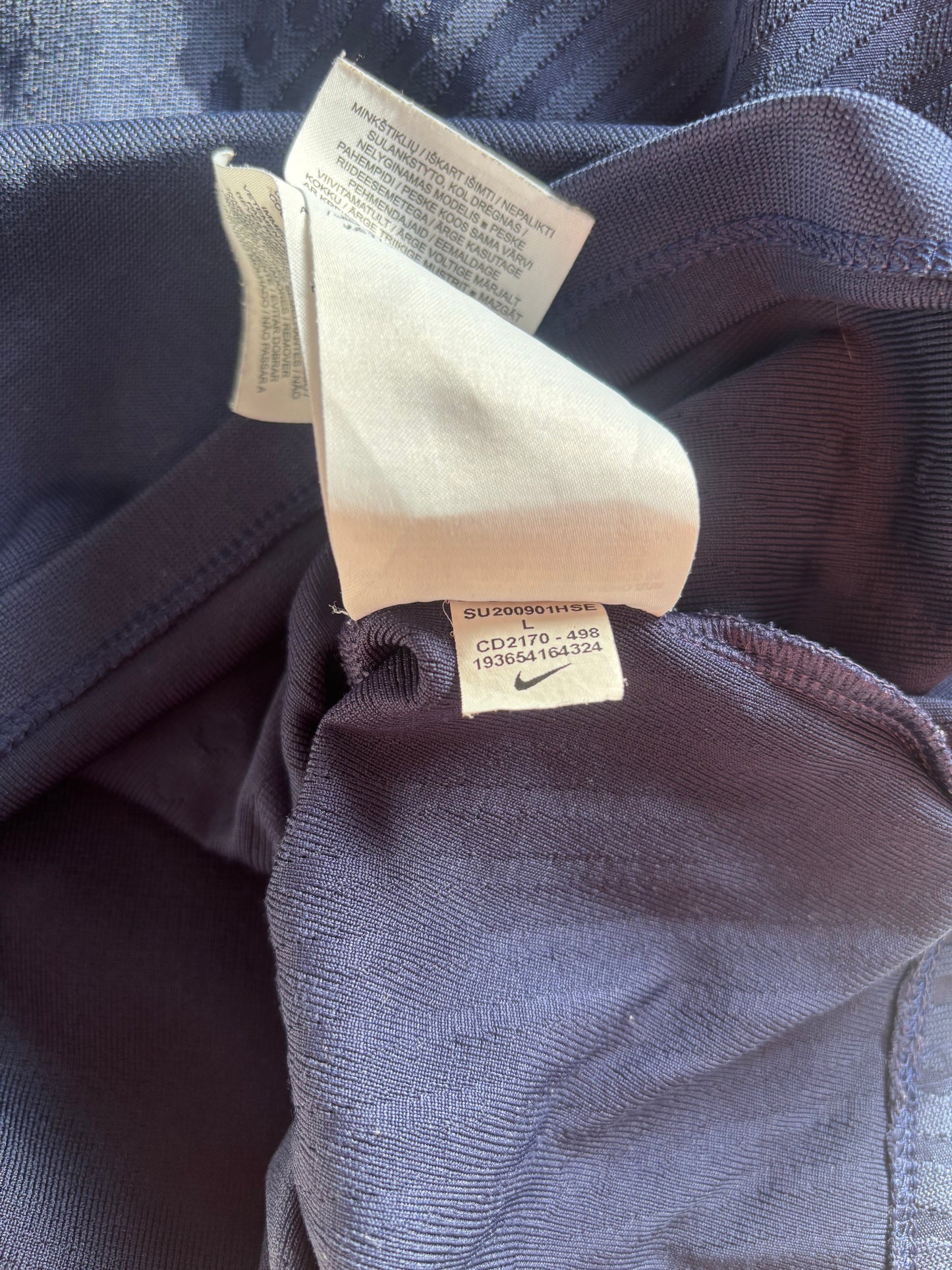 France Training 1/4 Zip Vaporknit (L)