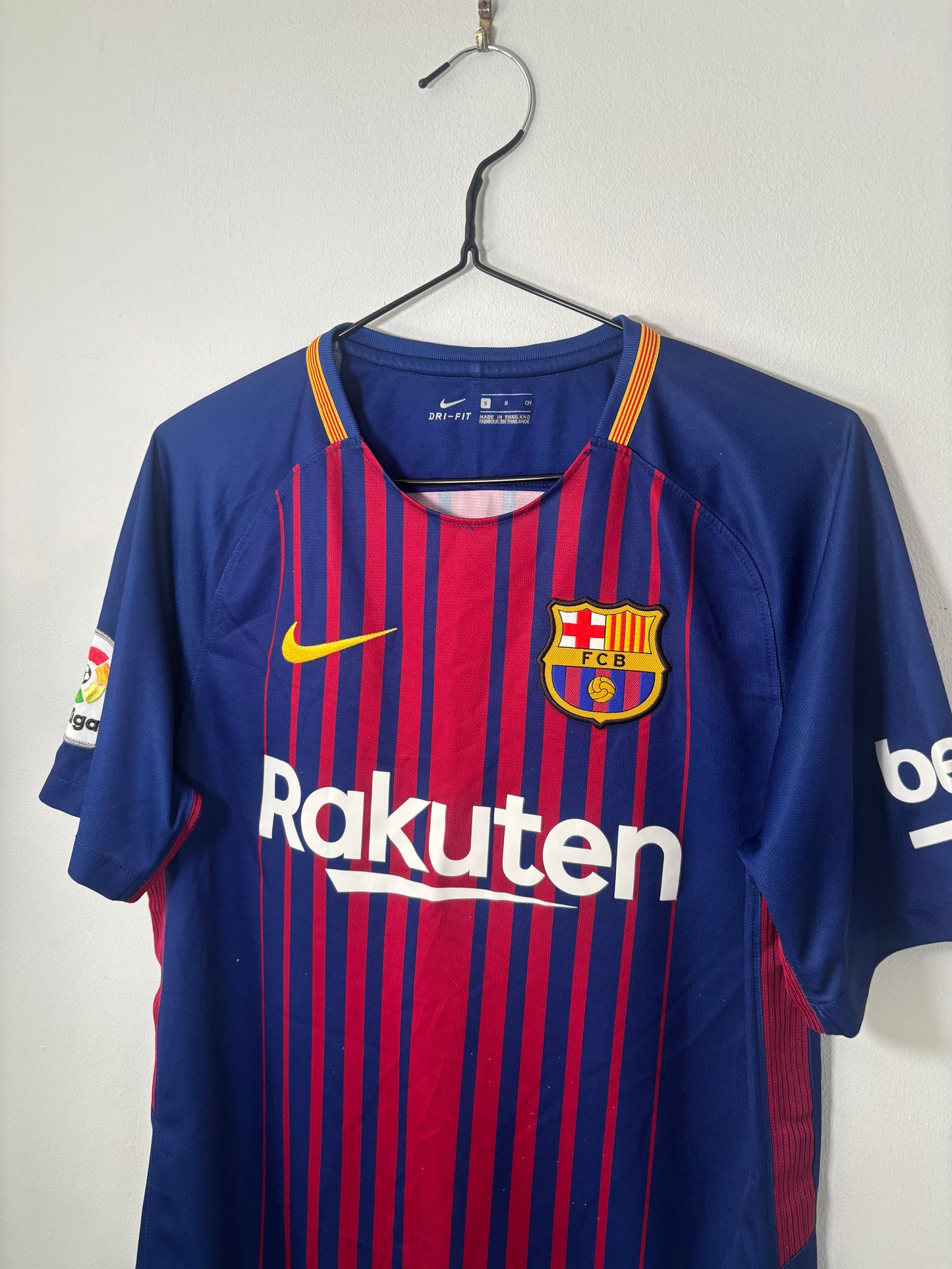 Barcelona Home Shirt 2017/18 (S)