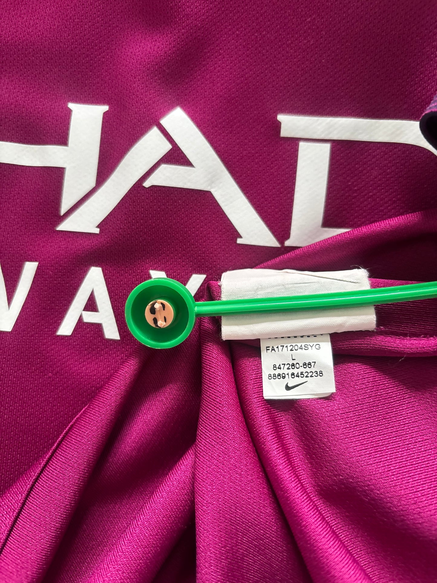 Manchester City Away Shirt 2017/18 (L)