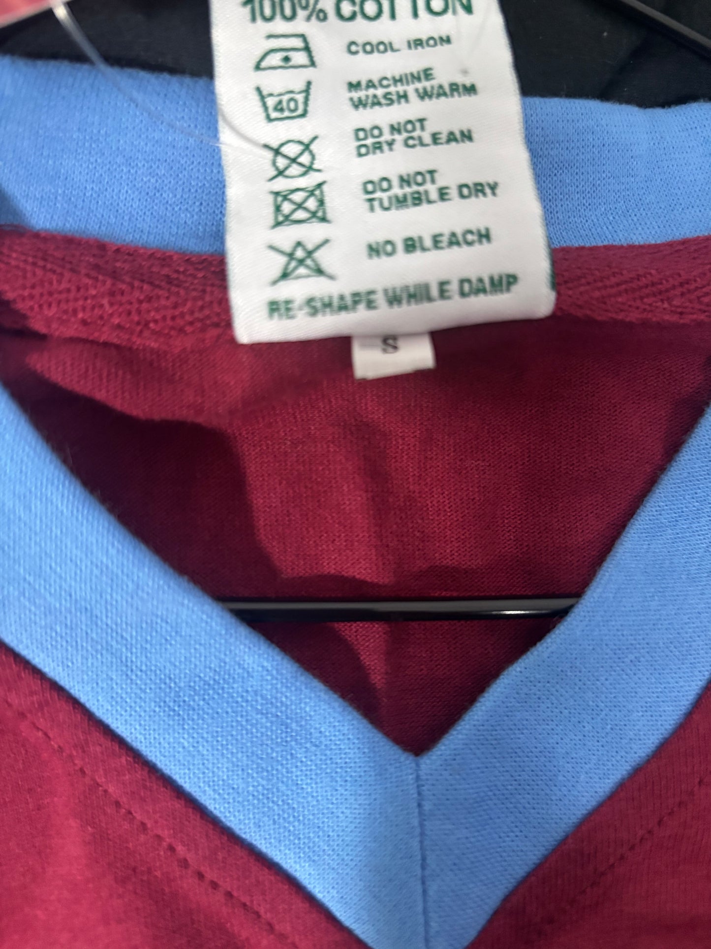 West Ham United BNWT Scoredraw Home Shirt 1966 (S)