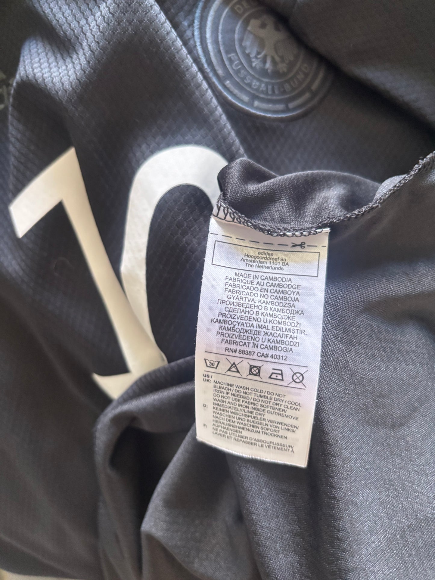 Germany Away Shirt 2020 Gnabry (XLB)