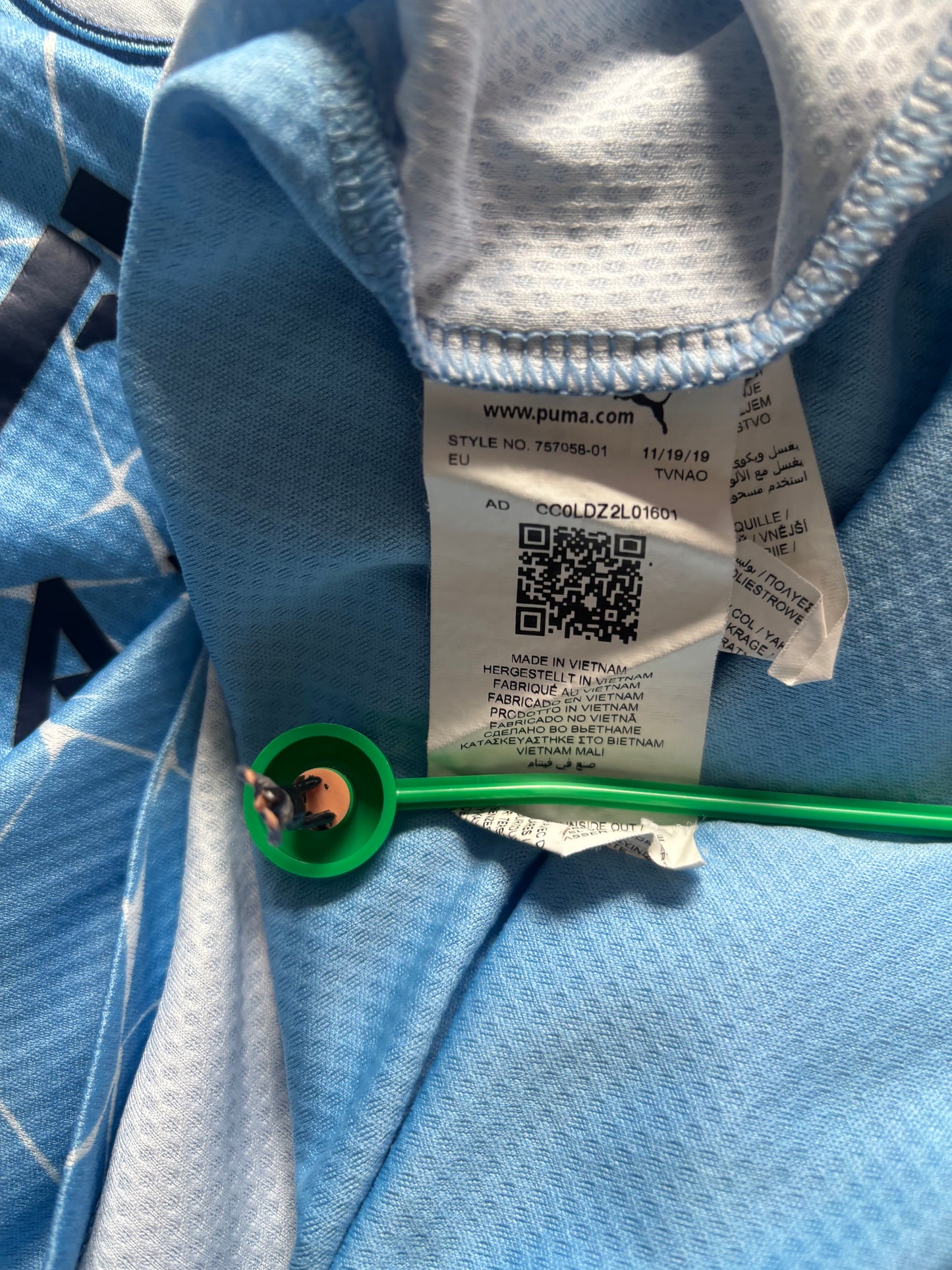 Manchester City Home Shirt 2020/21 Phil Foden (L)