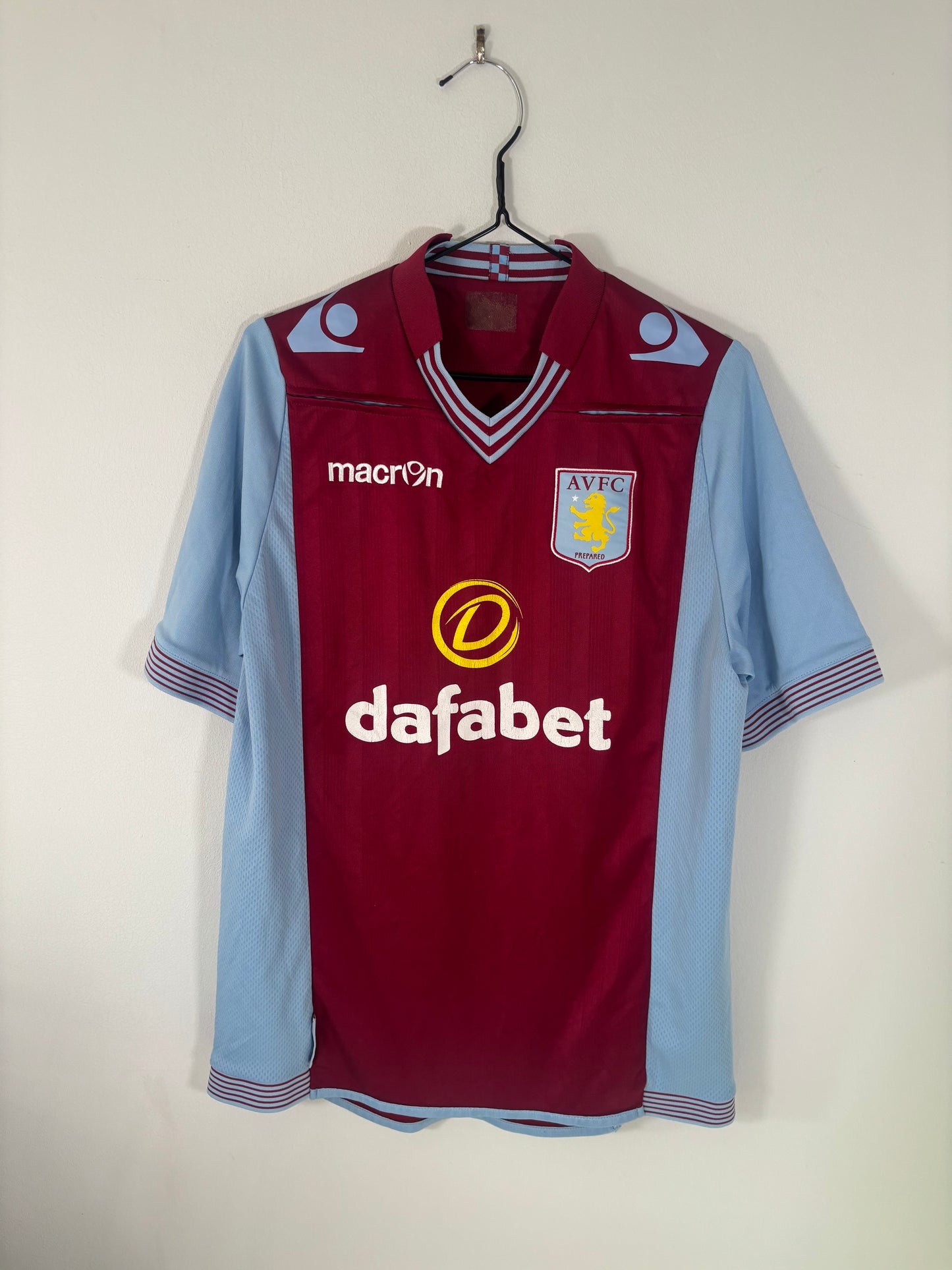 Aston Villa Home Shirt 2013/14 Nathan Baker (L)