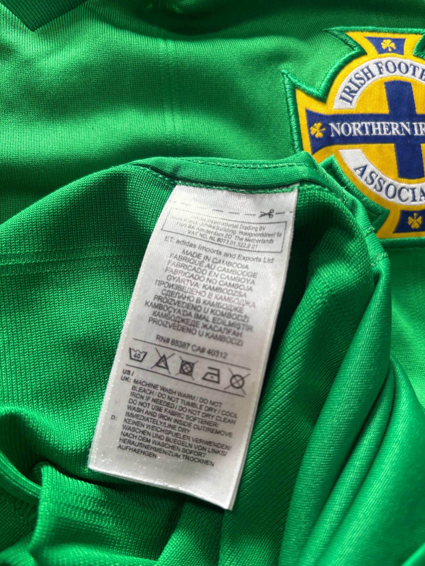 Northern Ireland Home Shirt 2018 (S)