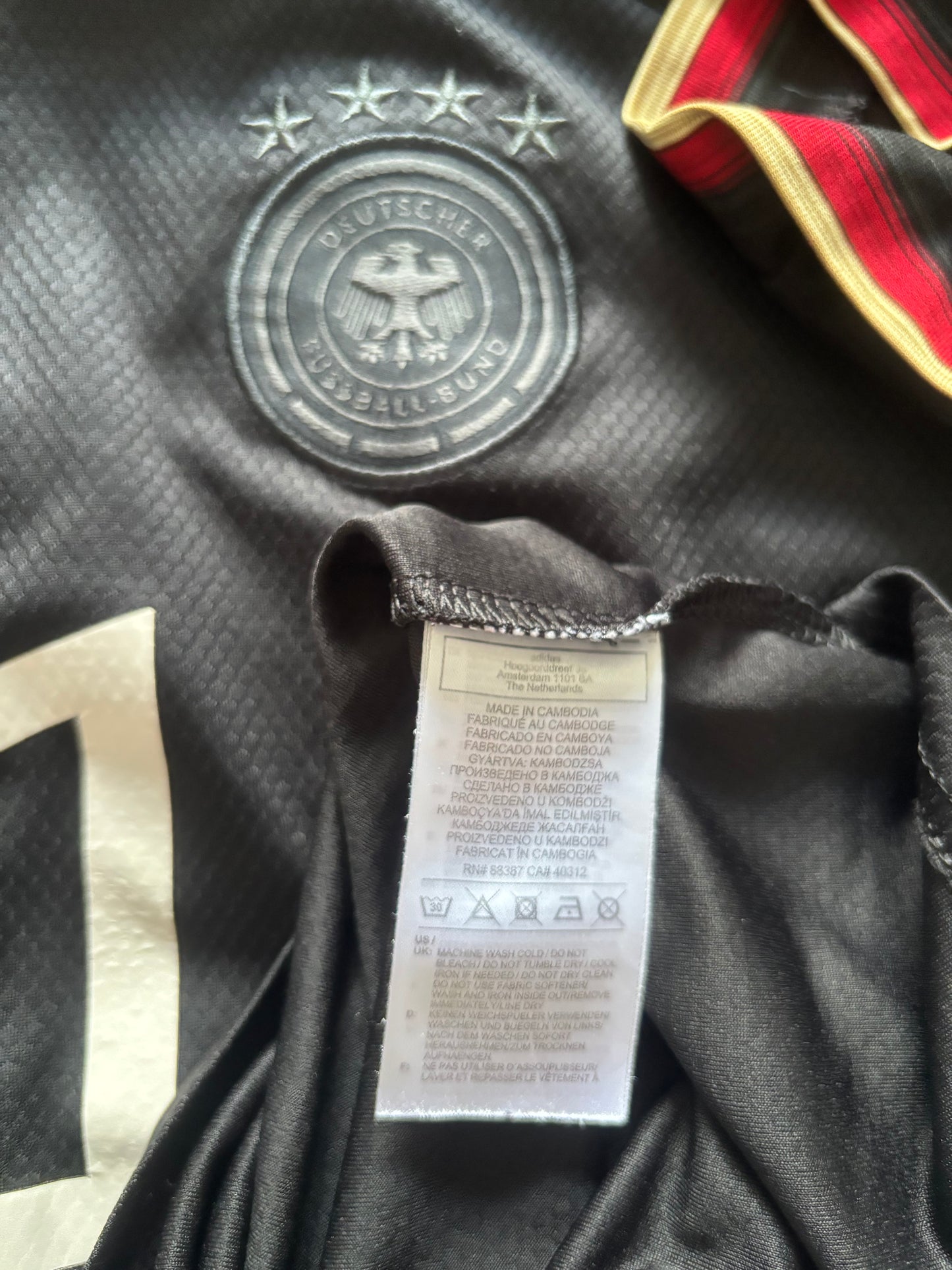 Germany Away Shirt 2020 Gundogan (XLB)