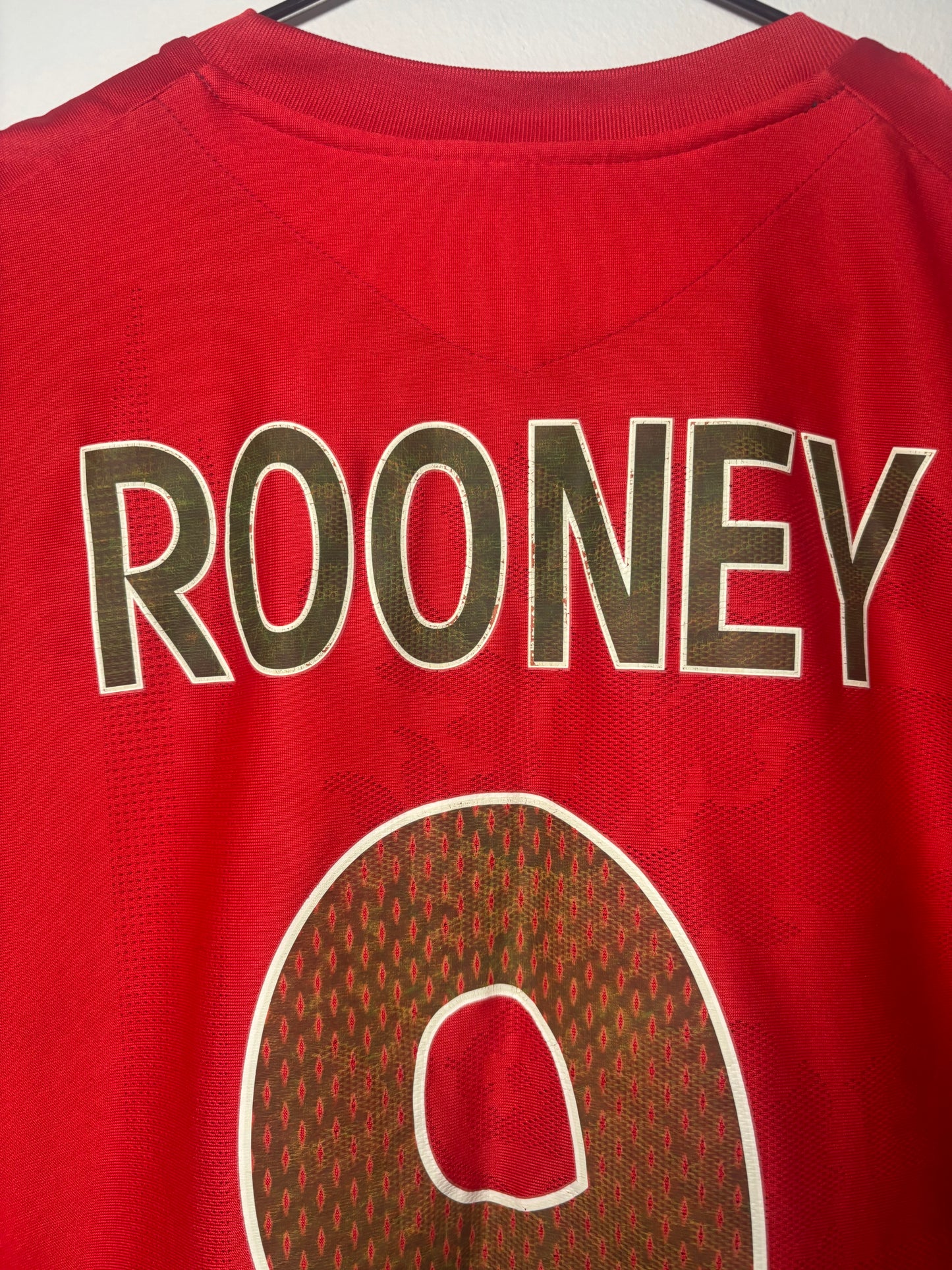 England Away Shirt 2006 Wayne Rooney (S)