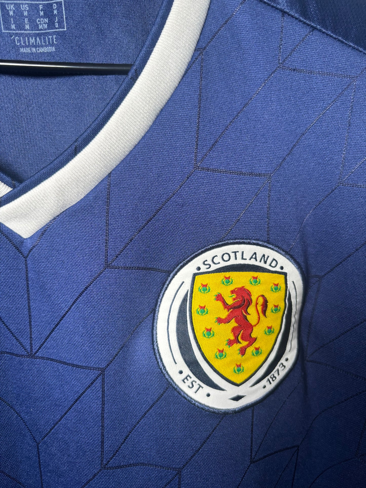 Scotland Home Shirt 2018 (M)