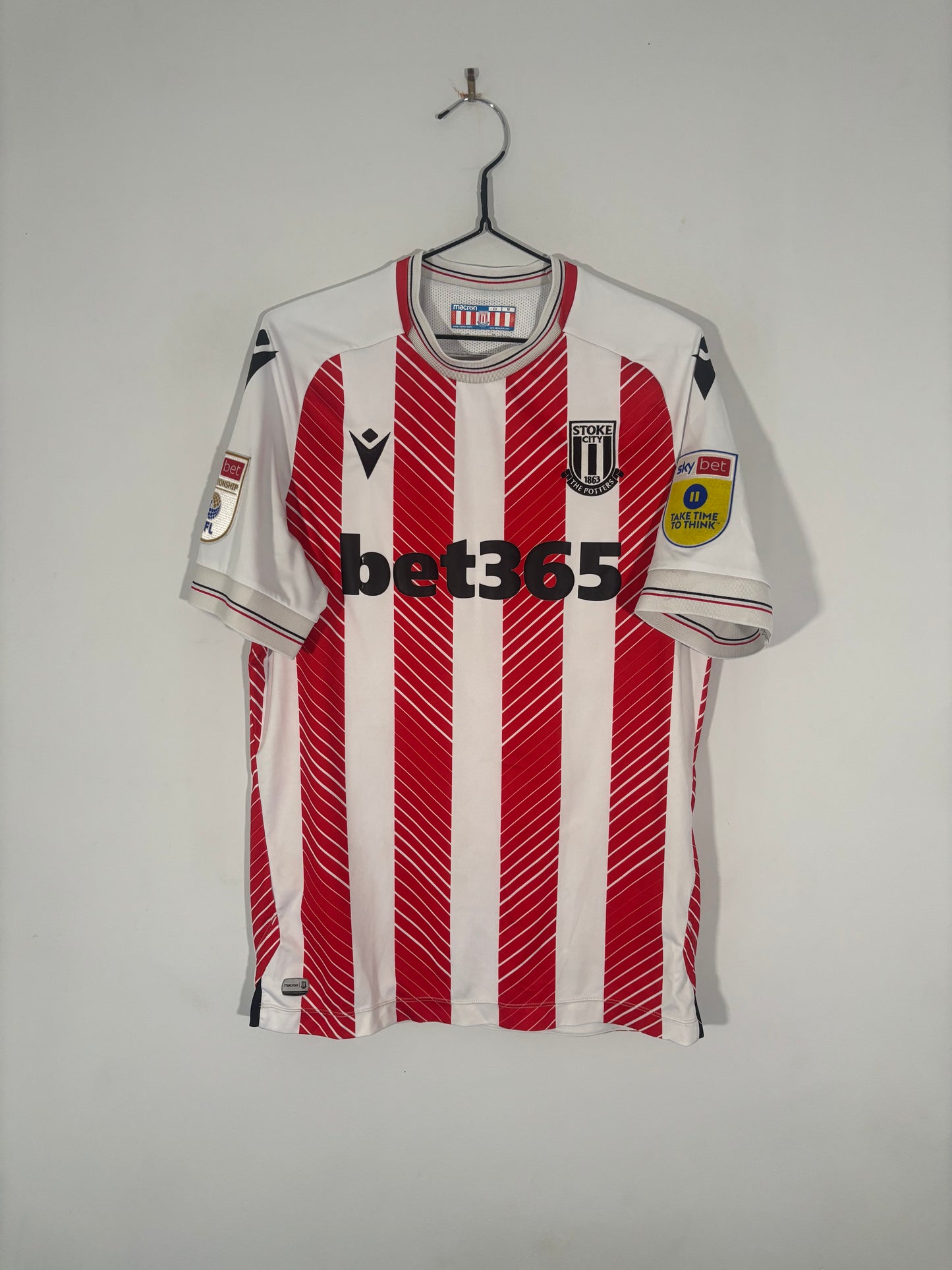 Stoke City Home Shirt 2022/23 Jacob Brown (M)