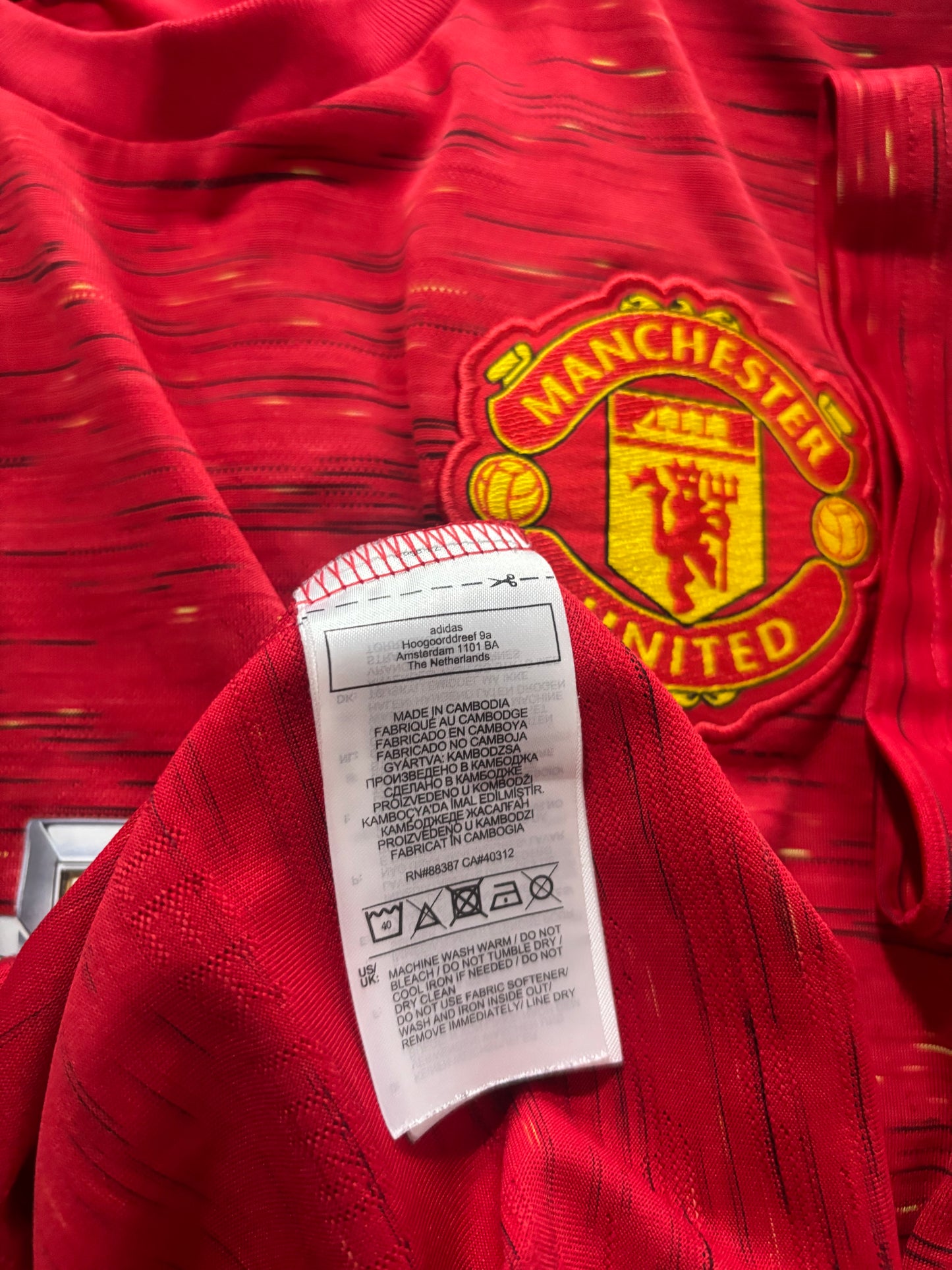 Manchester United Home Shirt 2020/21 (L)