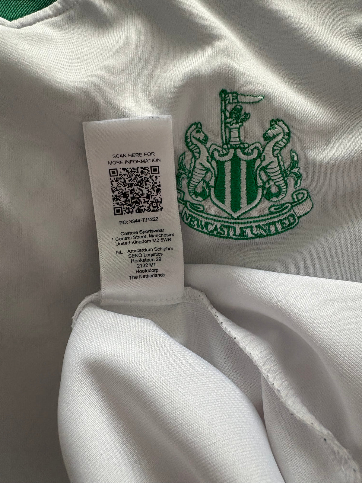 Newcastle United Third Shirt 2022/23 Bruno Guimares (XLK)